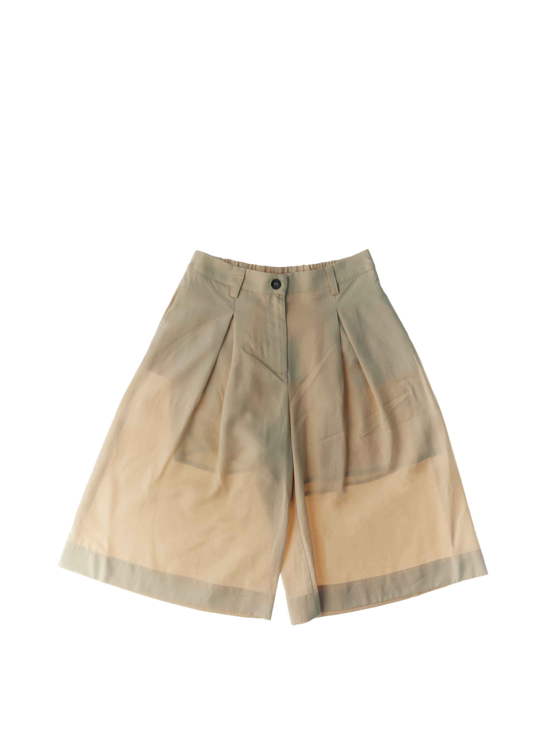 Bermuda con pinces JUNIOR BEIGE XS