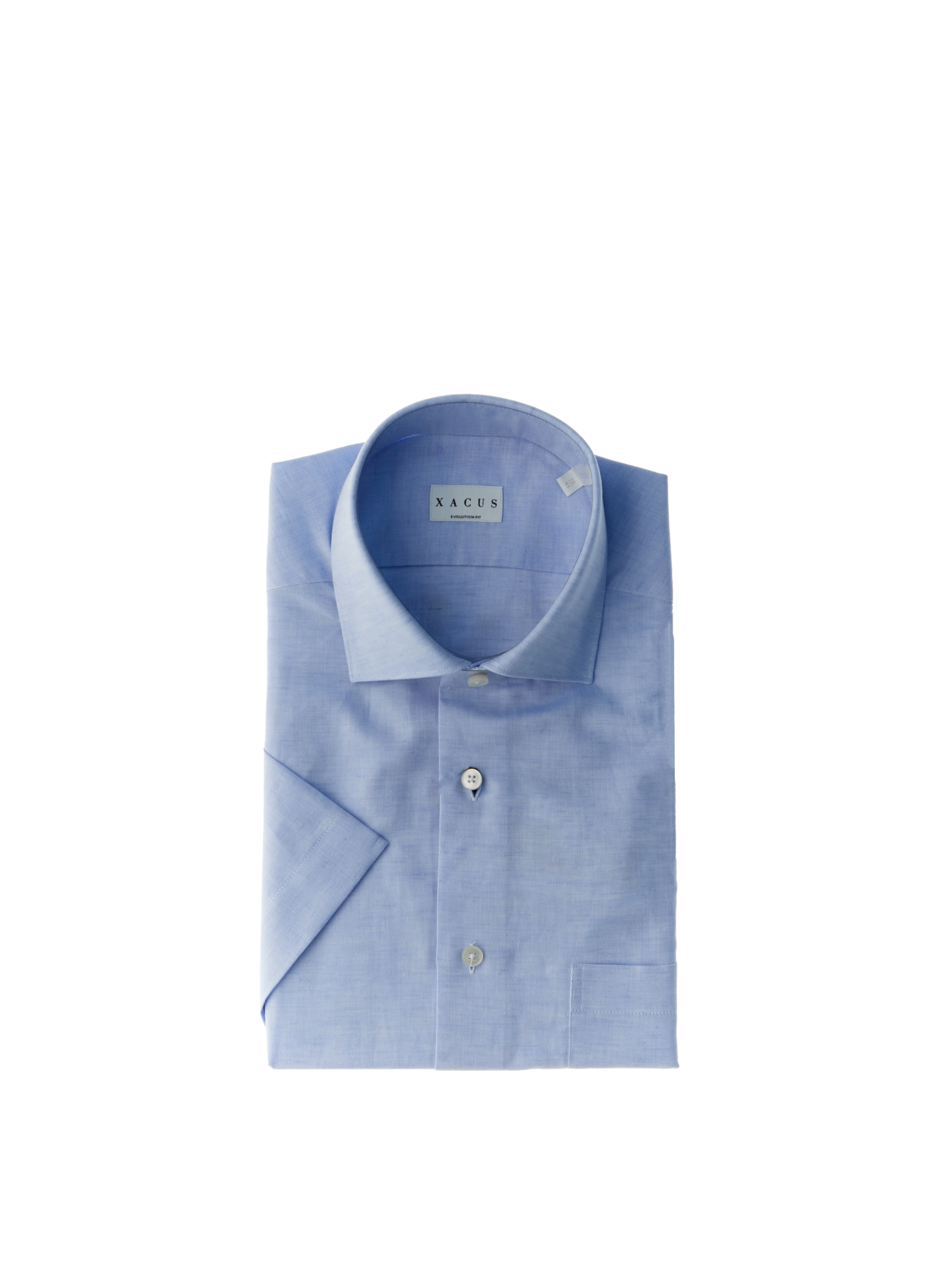 Camicia misto lino AZZURRO CHIARO