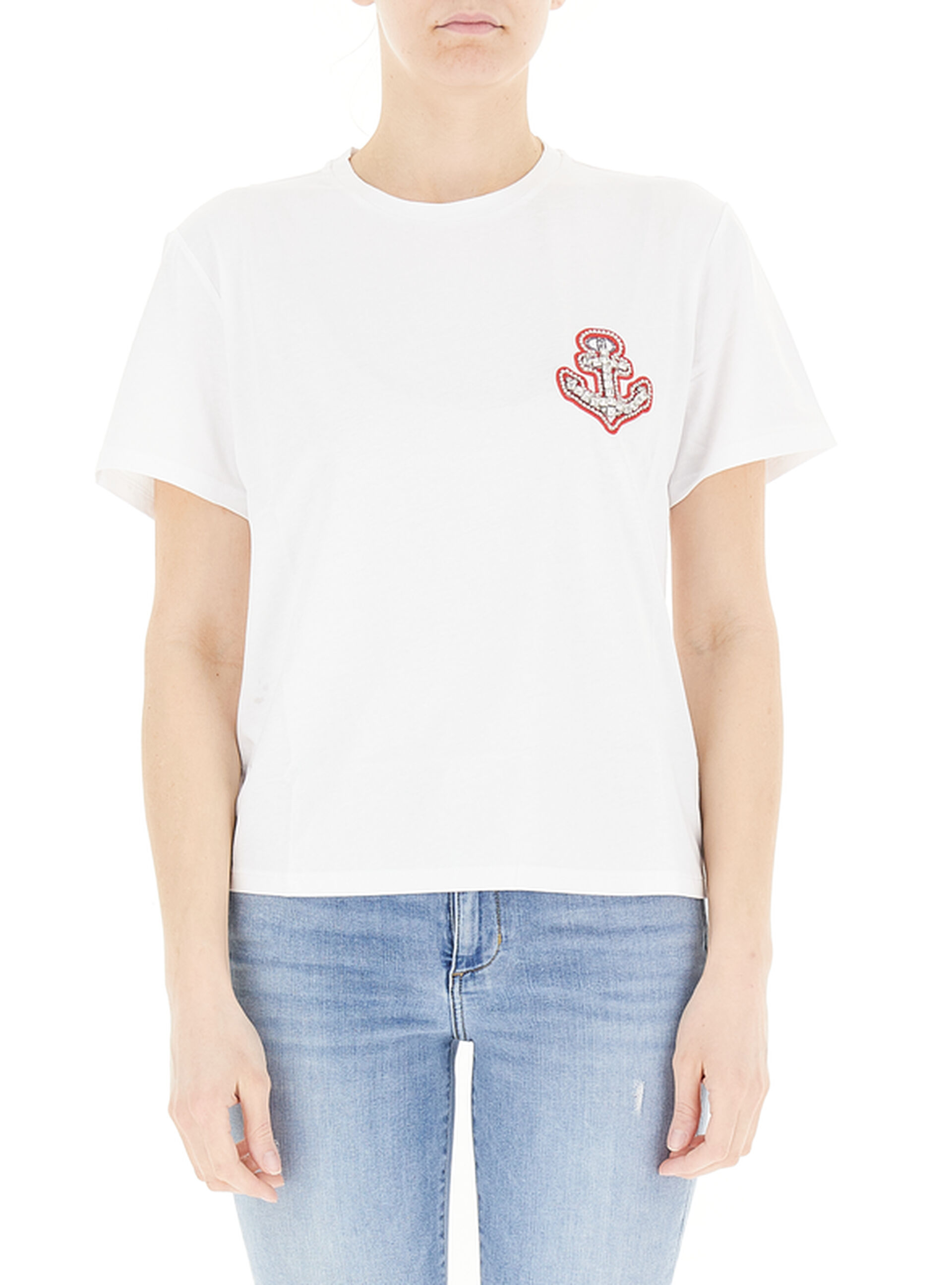 LIU JO T-shirt girocollo PANNA