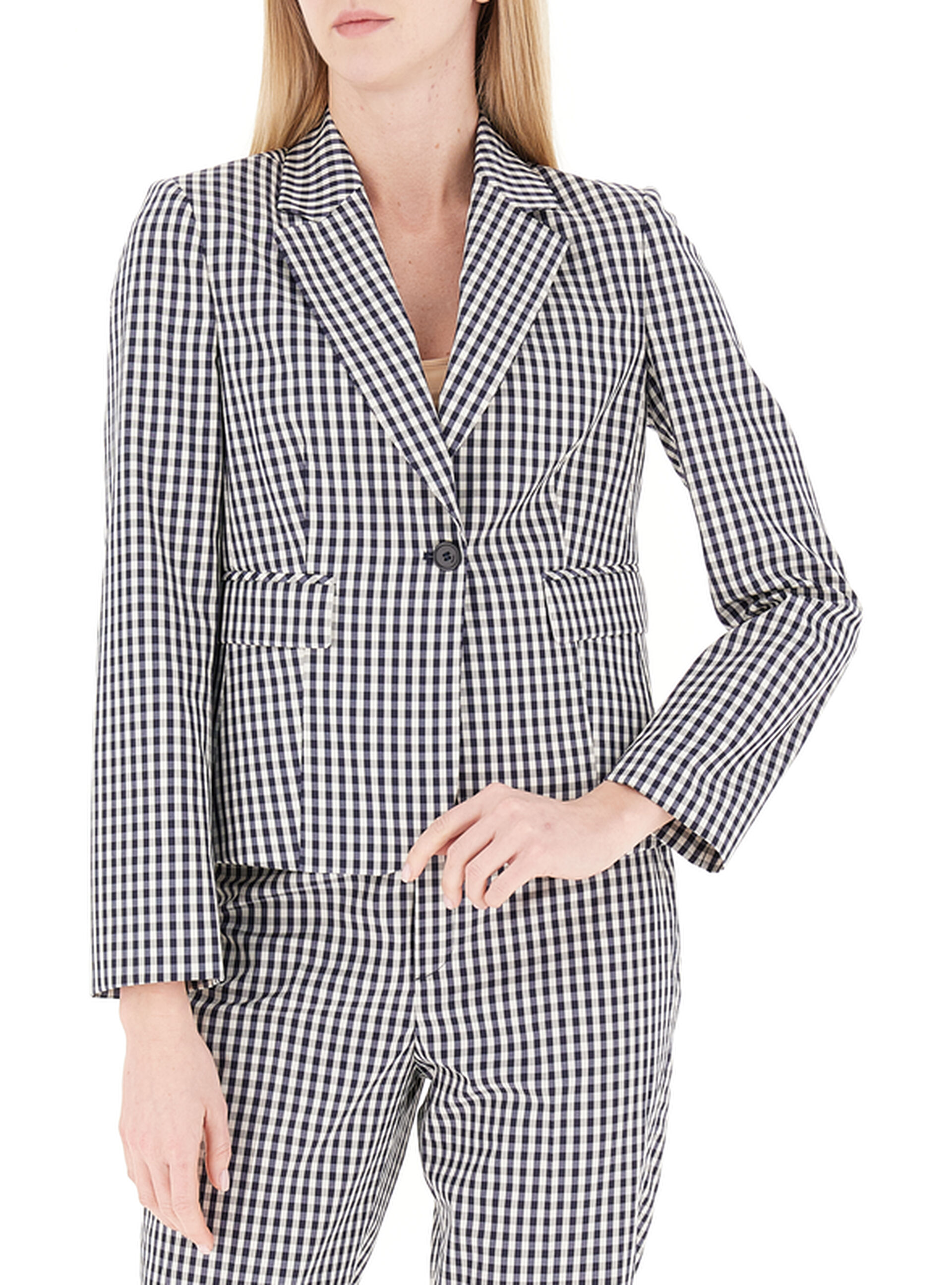 Blazer monopetto LIU JEANS GRIGIO