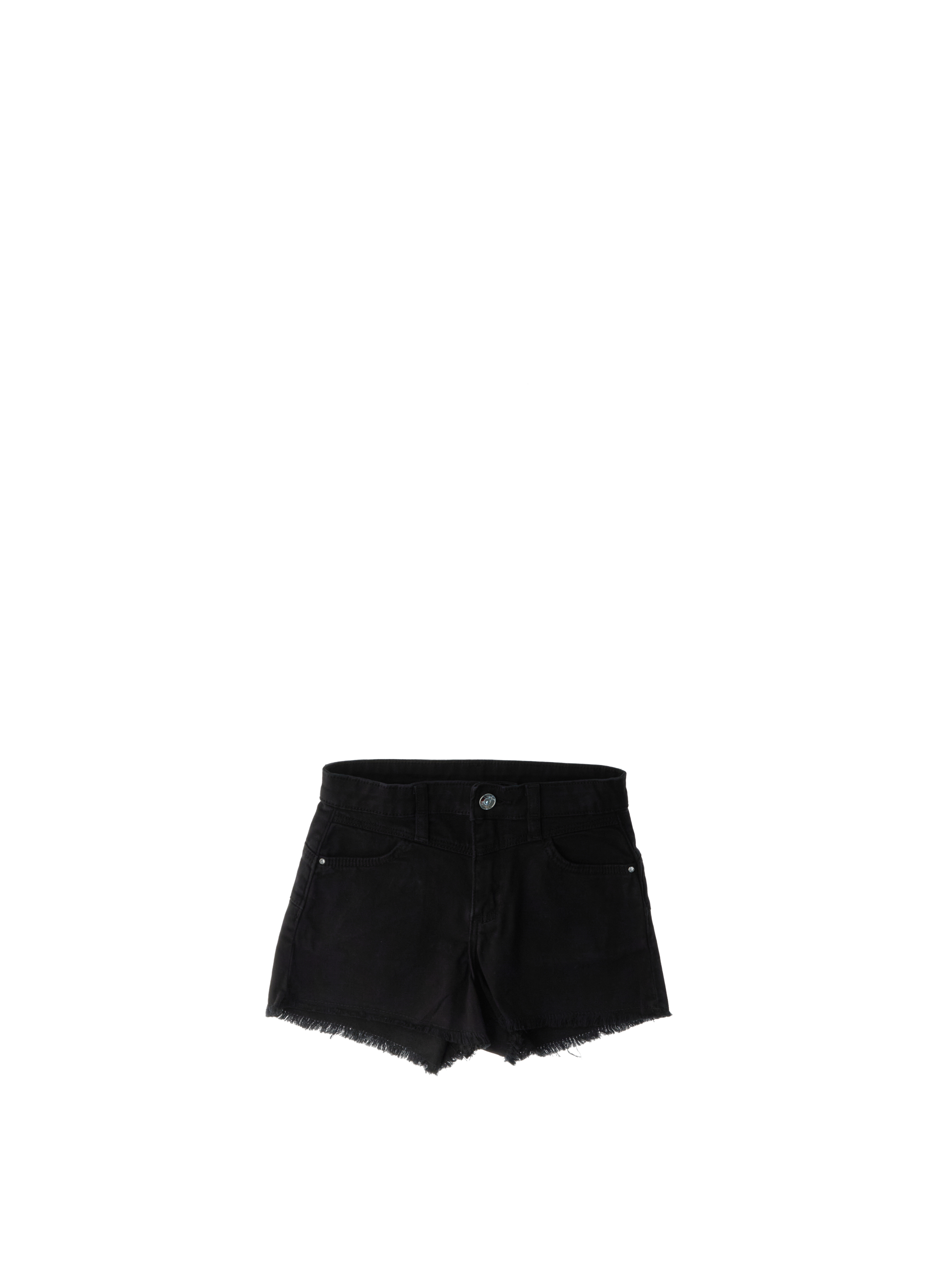 Shorts in cotone JUNIOR NERO