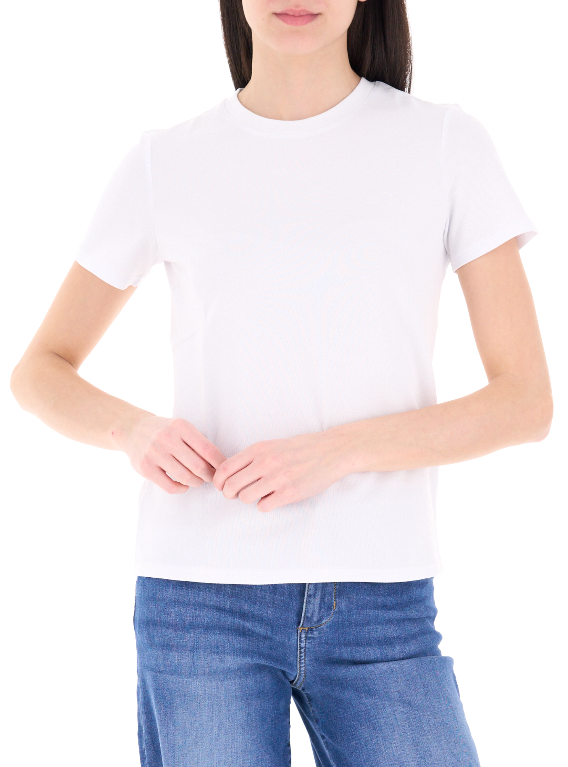 SUN68 T-shirt in cotone BIANCO