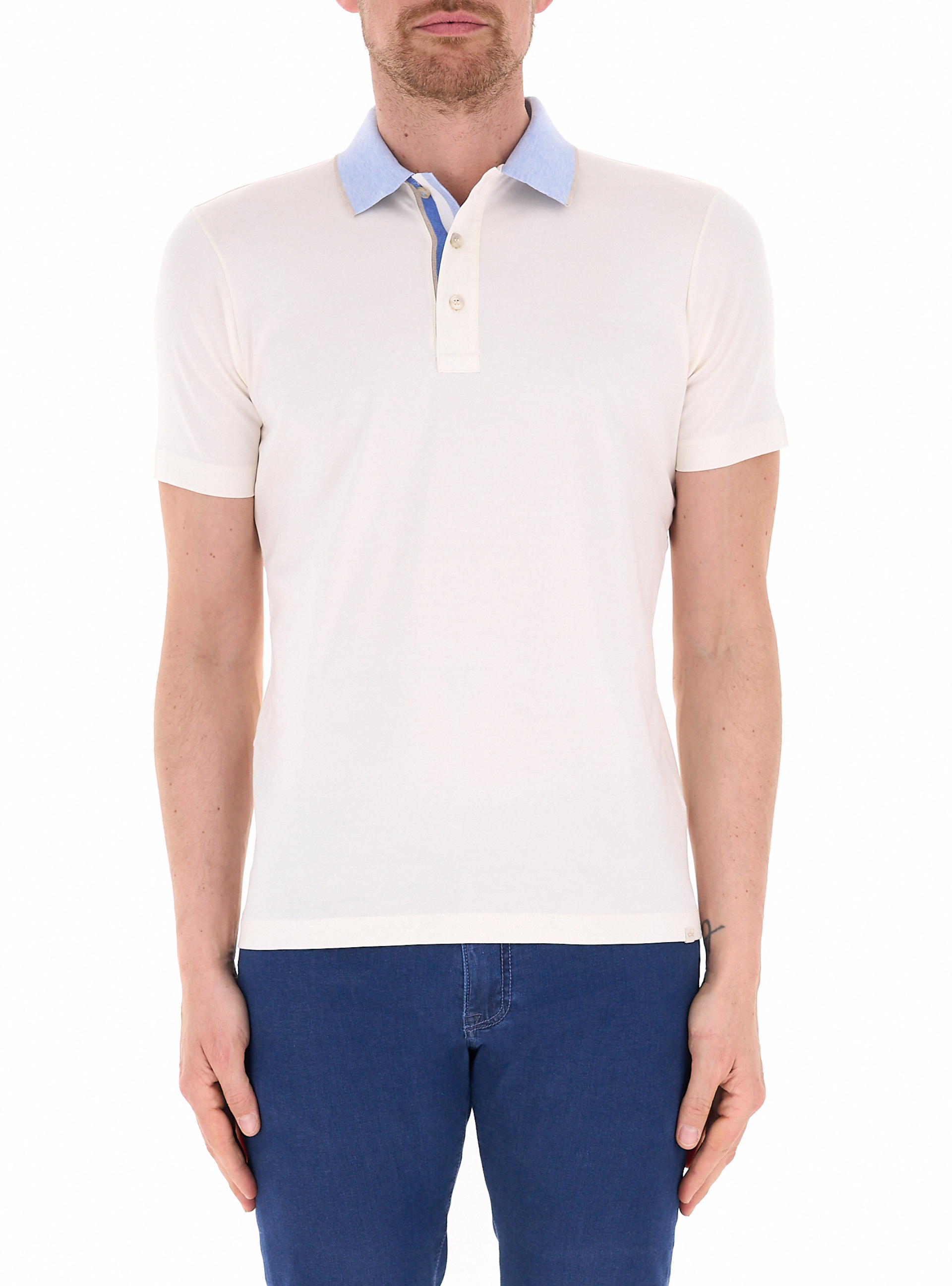 Polo maniche corte CREMA M