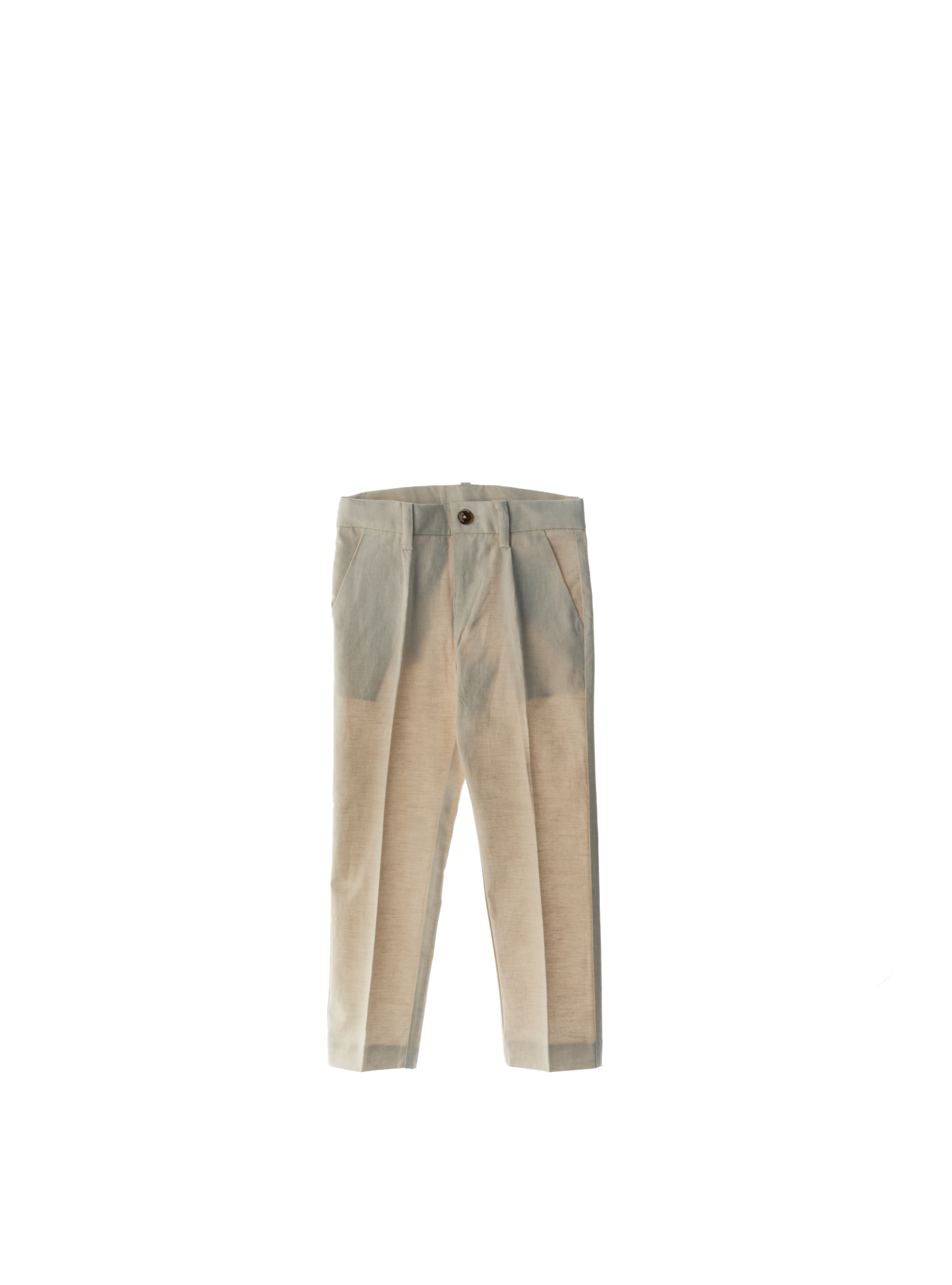 Pantalone lino cotone BEIGE