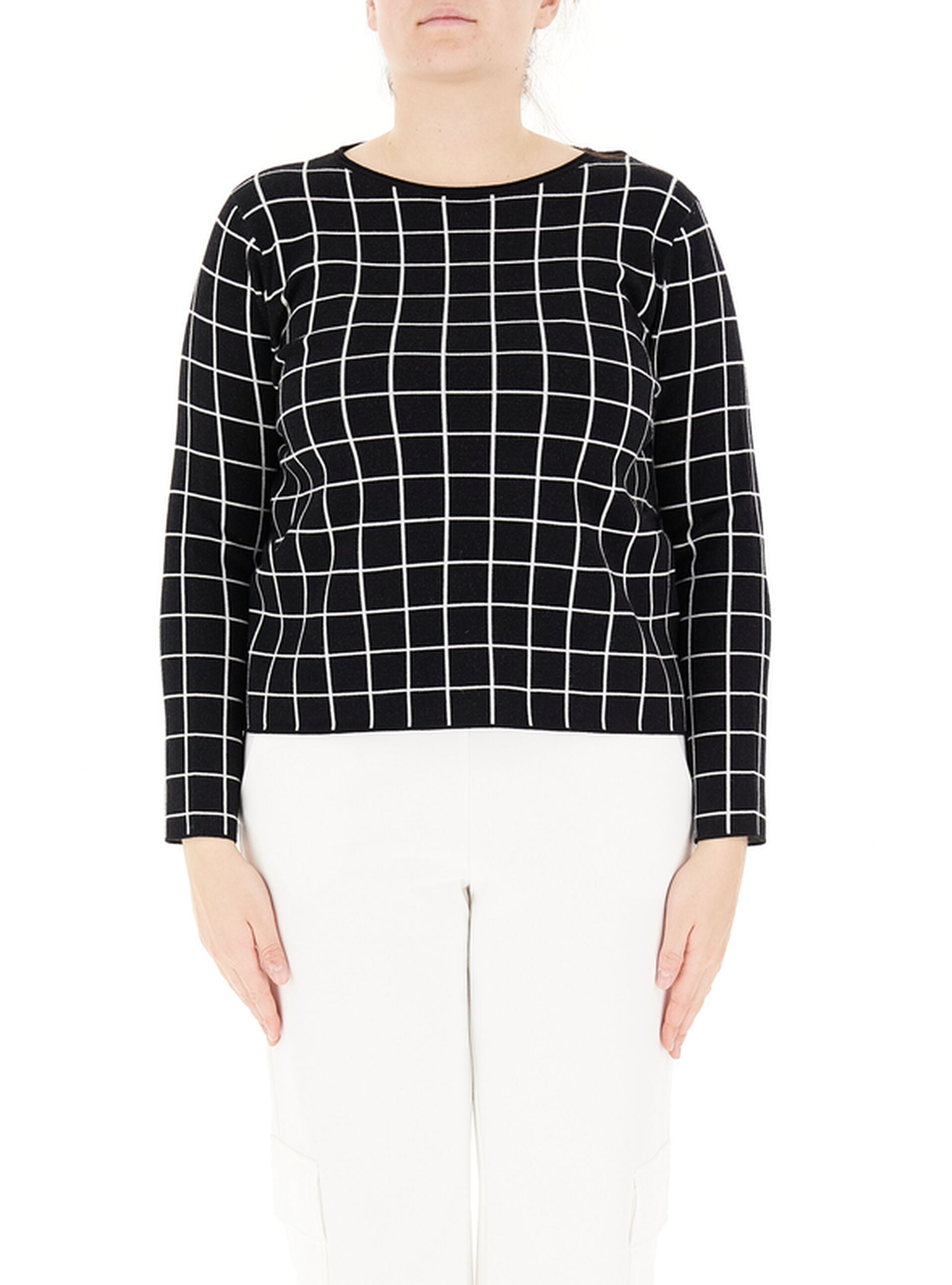 Maglia maniche lunghe NERO