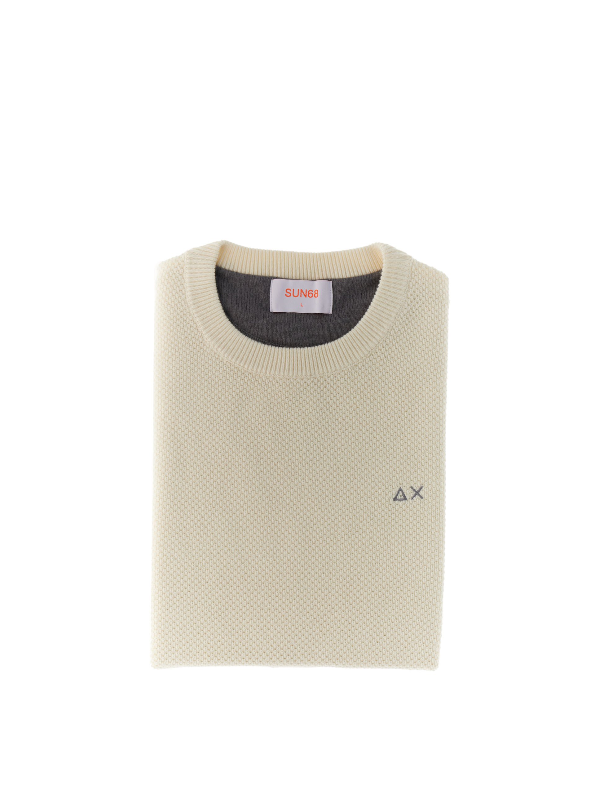 Maglione misto lana BURRO XXL