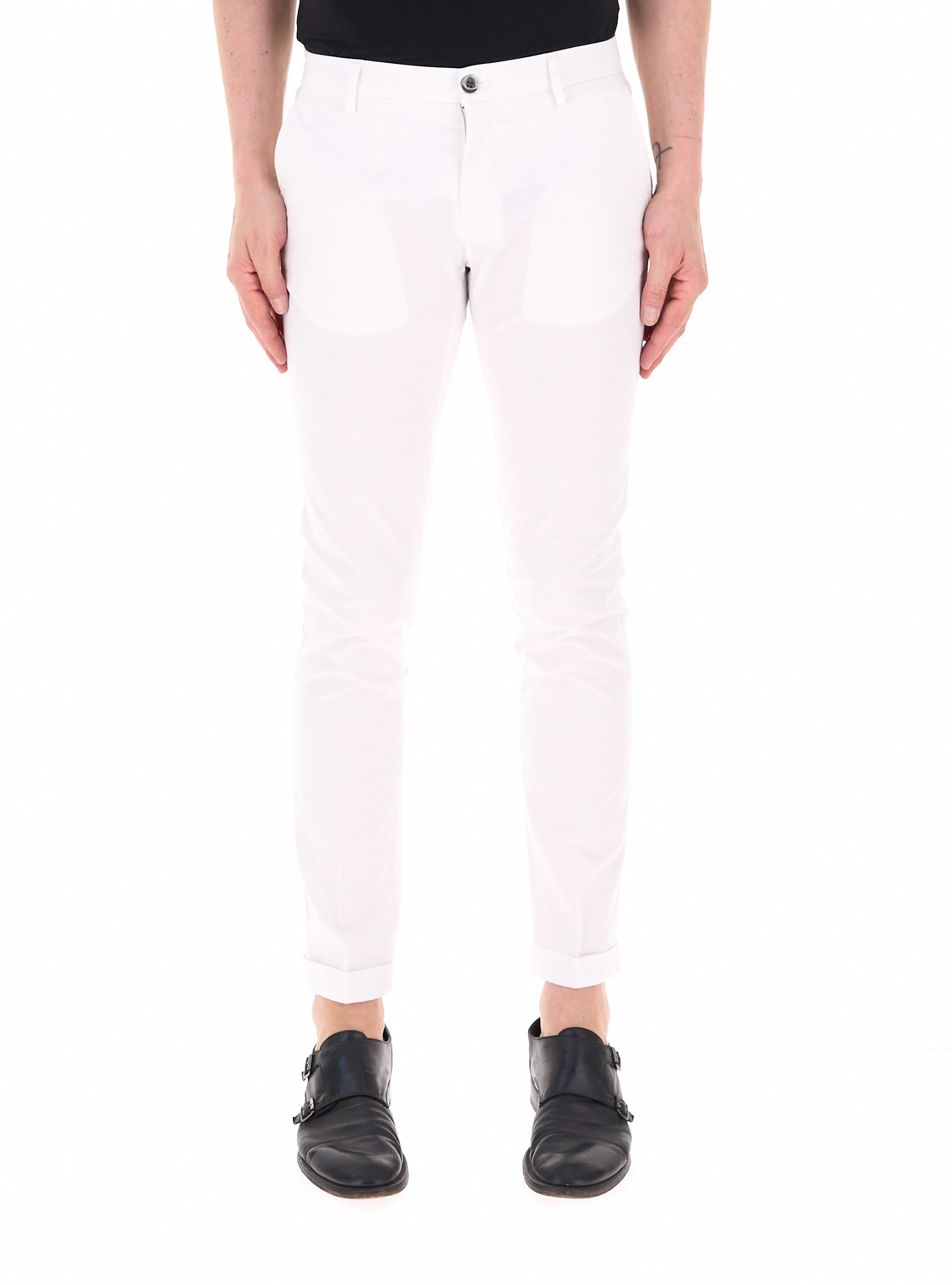 MASON'S Pantalone chino PANNA