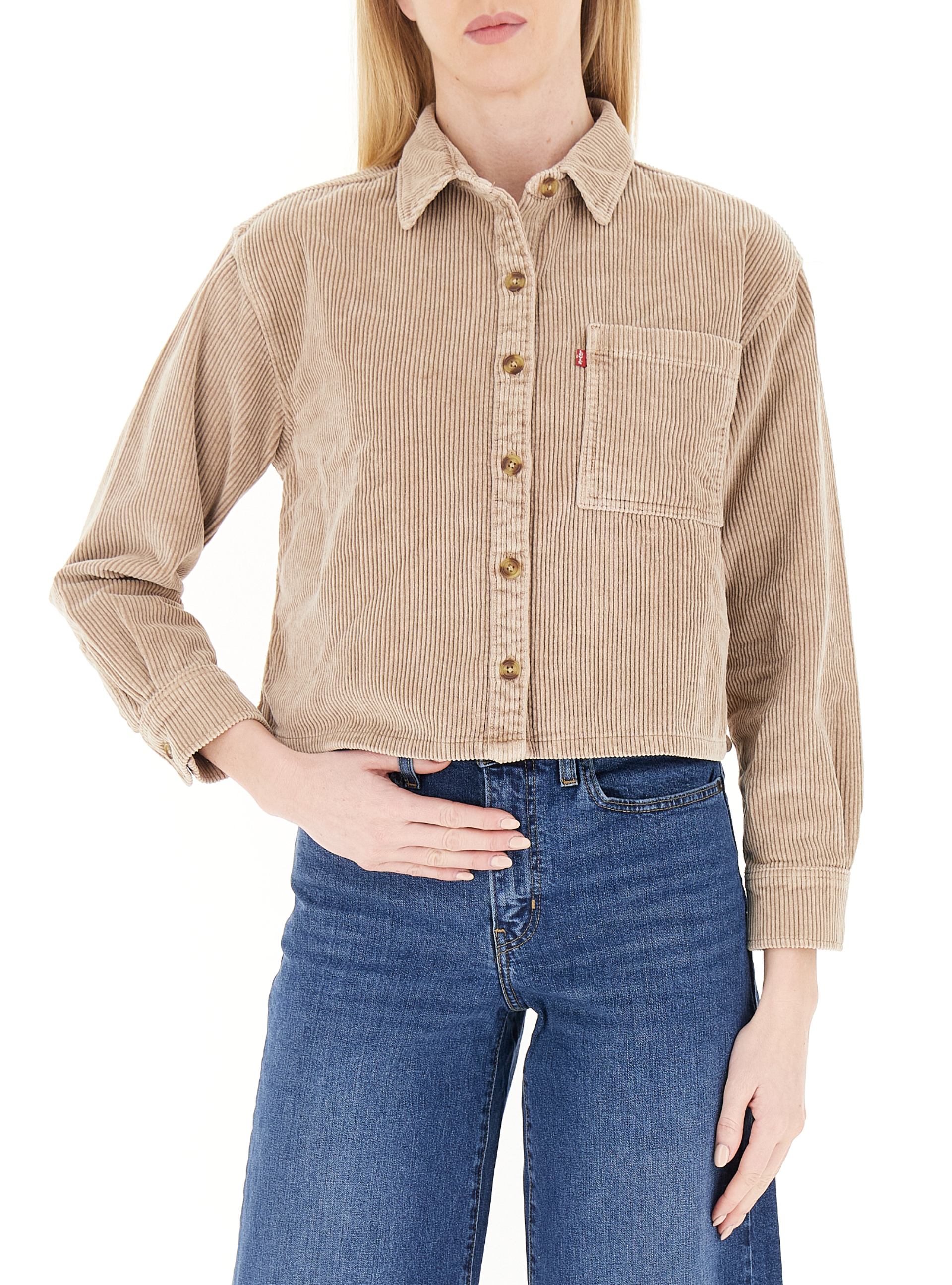 Camicia velluto costine LEVI'S BEIGE