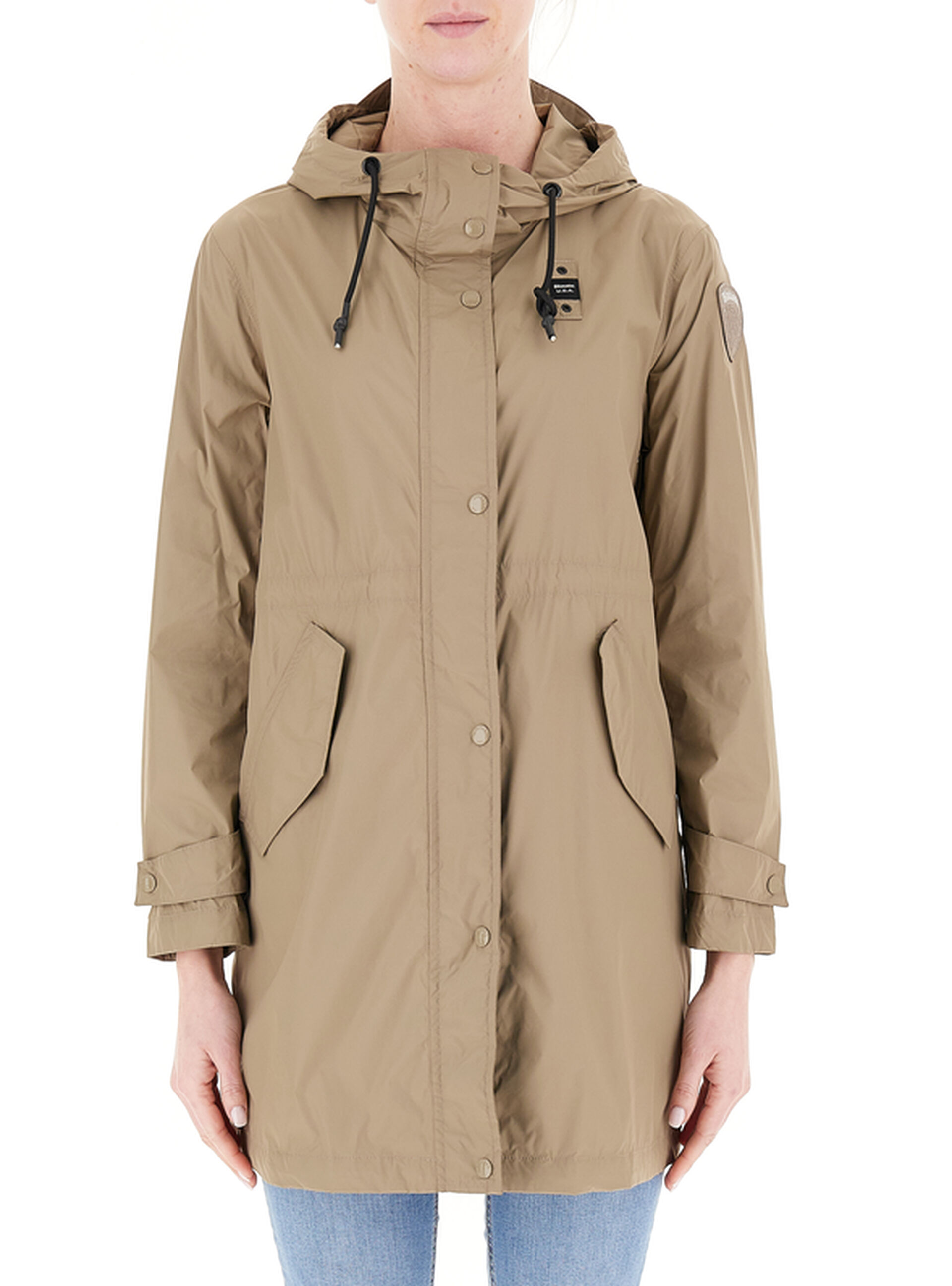 Giubbino con cappuccio BEIGE