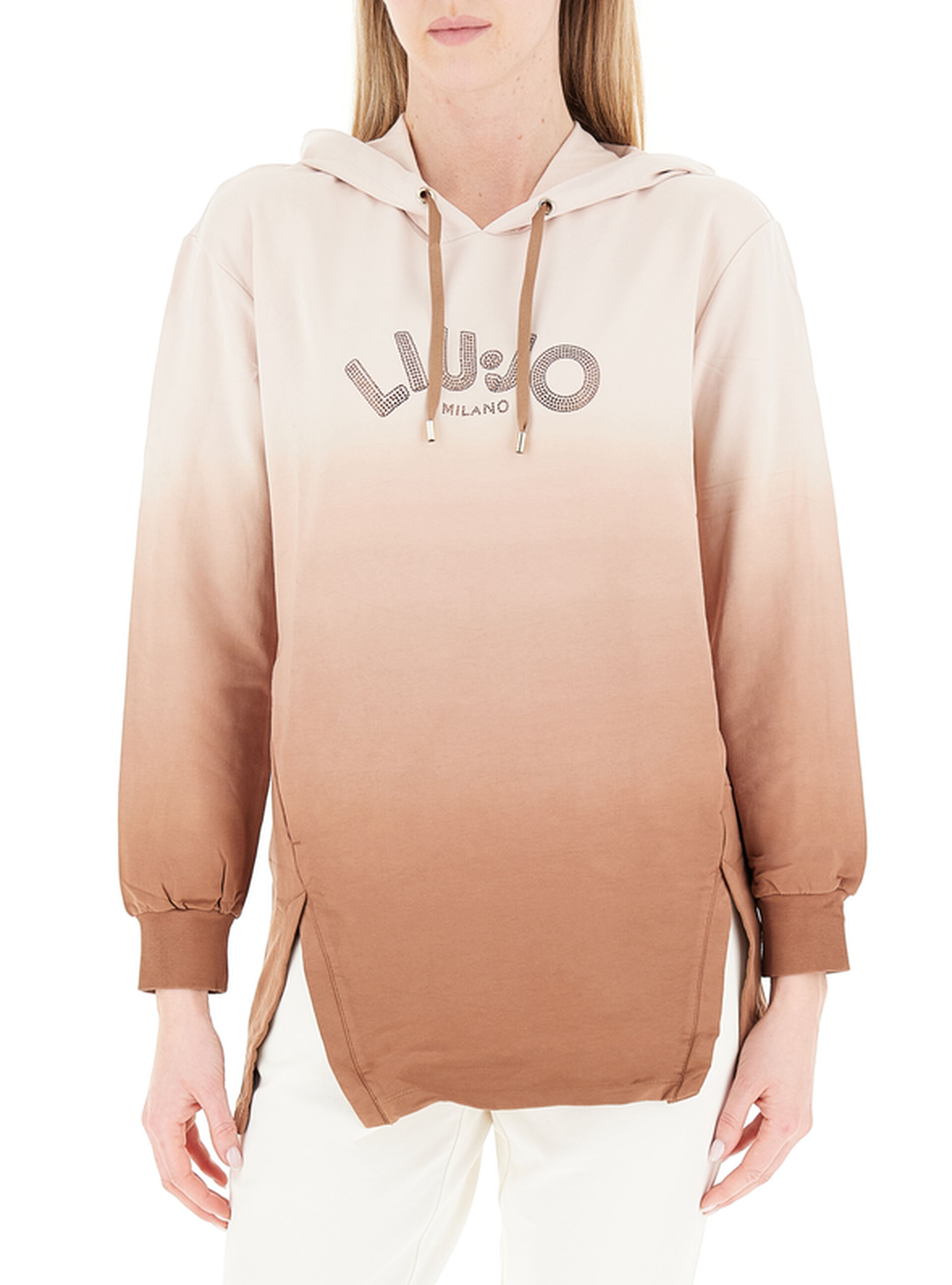 Felpa con cappuccio SPORT MARRONE XS