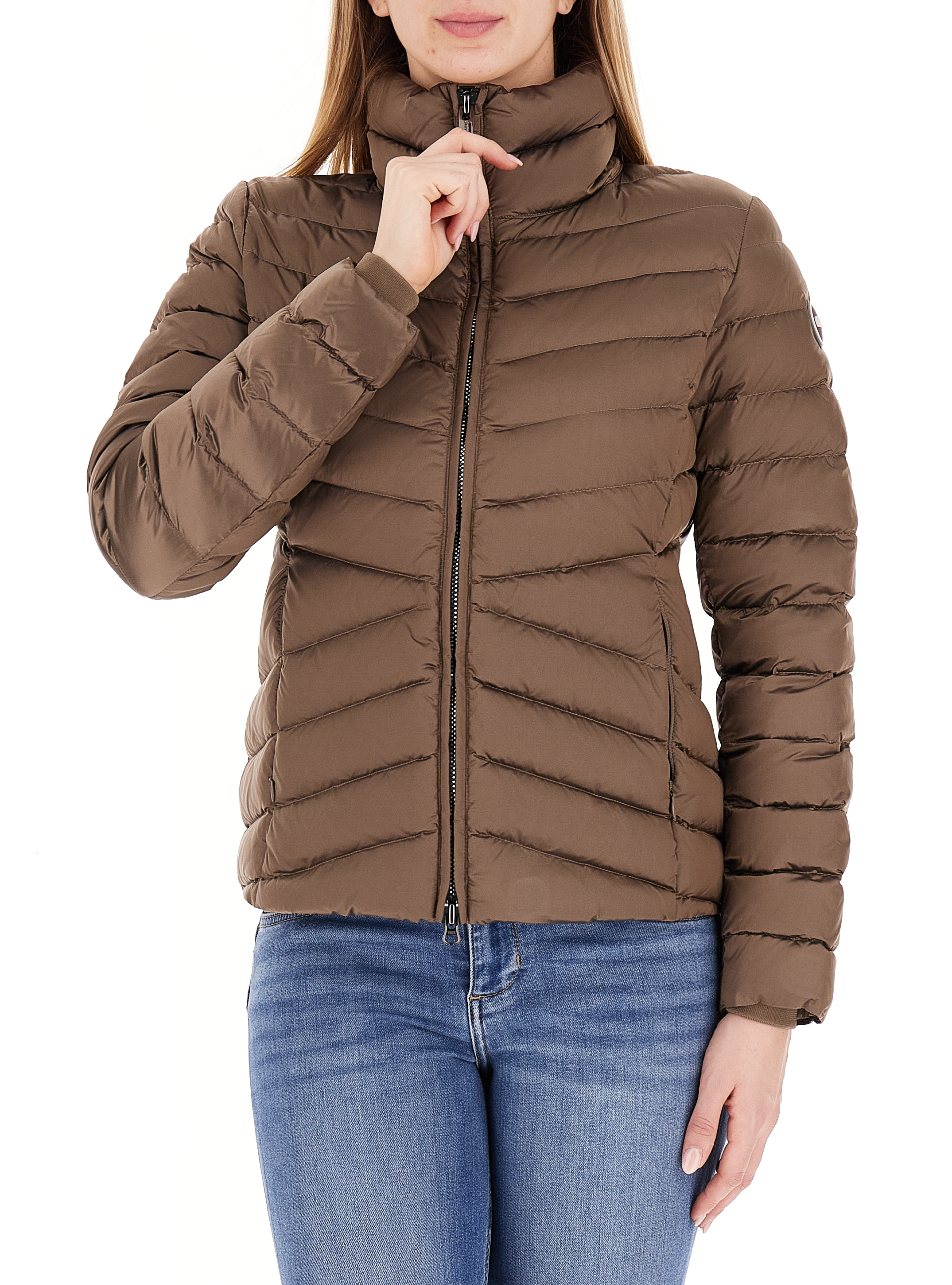 Piumino trapuntato ORIGINALS MARRONE 42