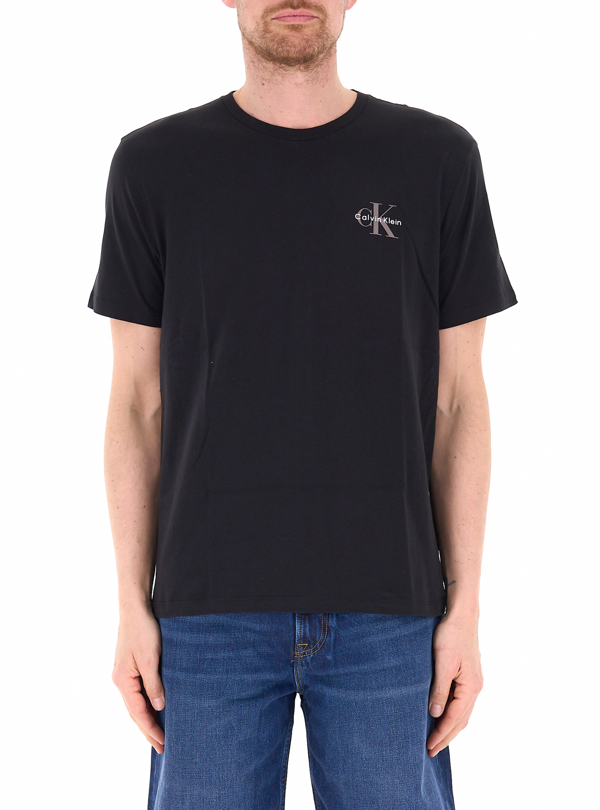 T-shirt girocollo NERO S