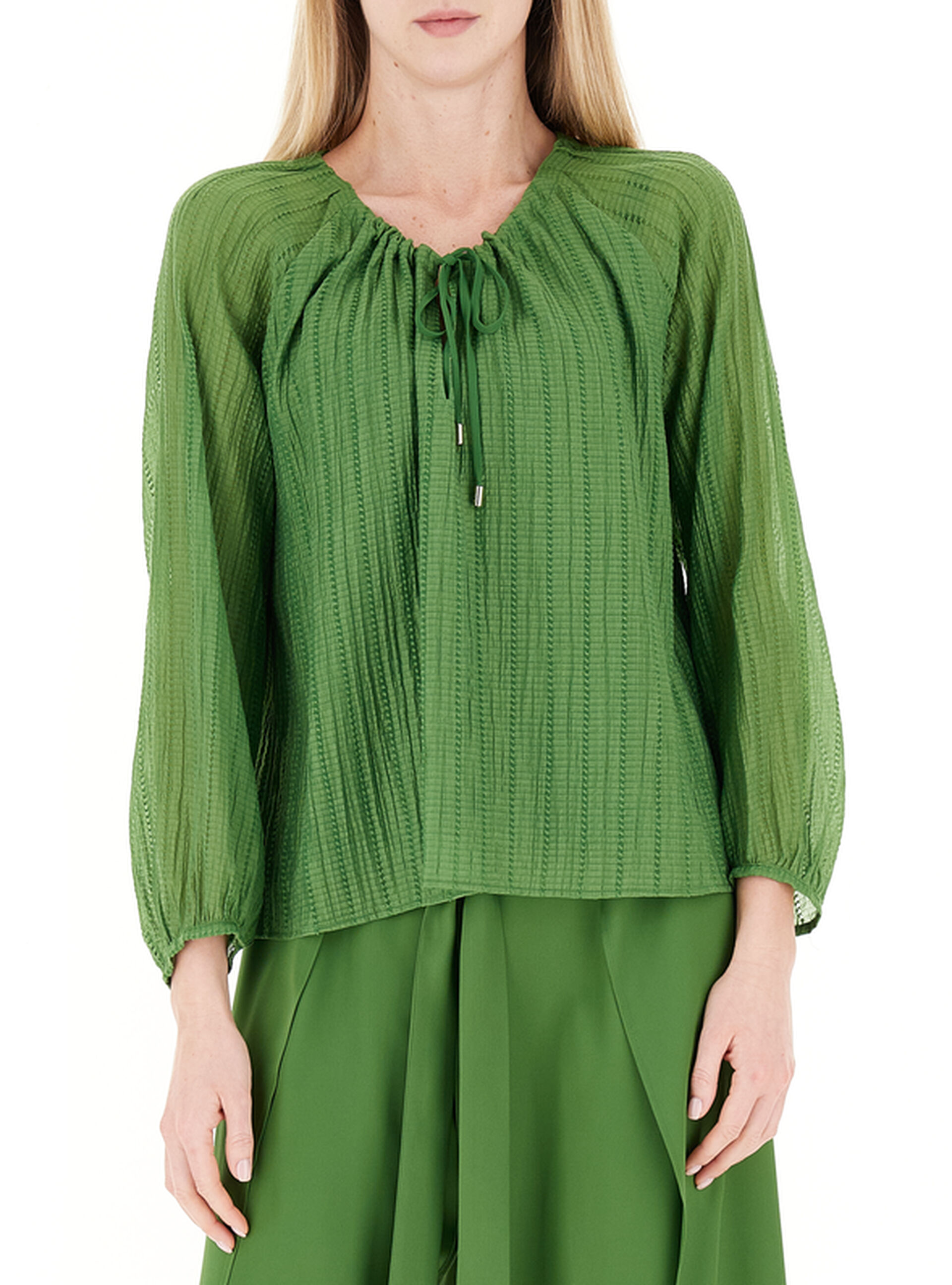 LIU JO Blusa maniche lunghe VERDE