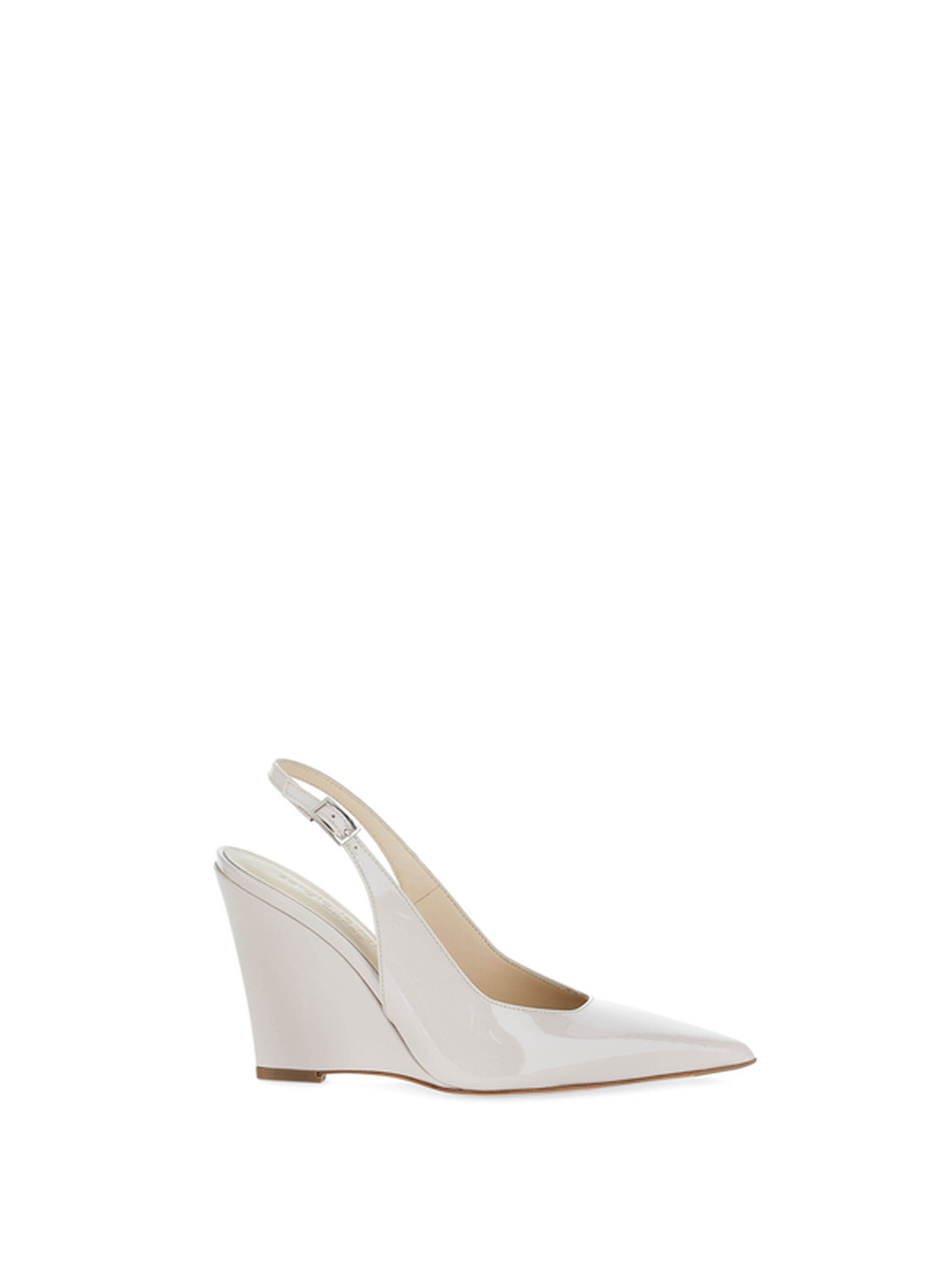 Décolleté pelle verniciata BEIGE 41
