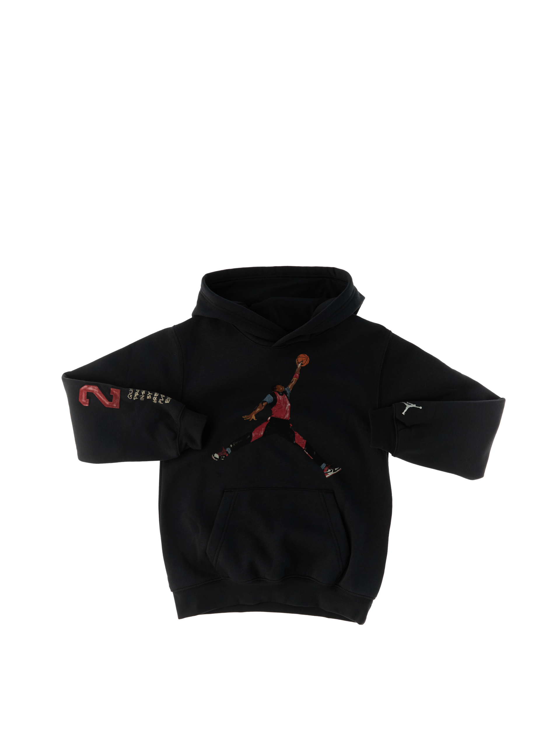 Felpa con cappuccio JORDAN NERO 10-12