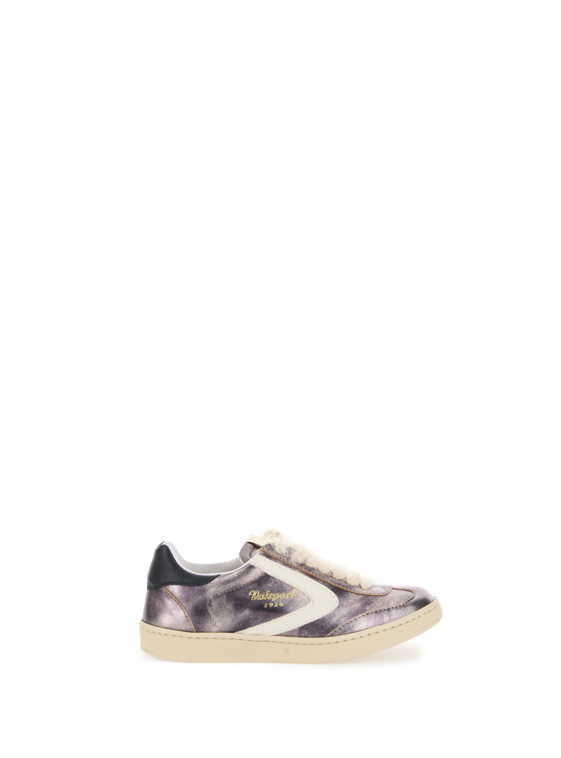 Sneakers in pelle MELANZANA 36