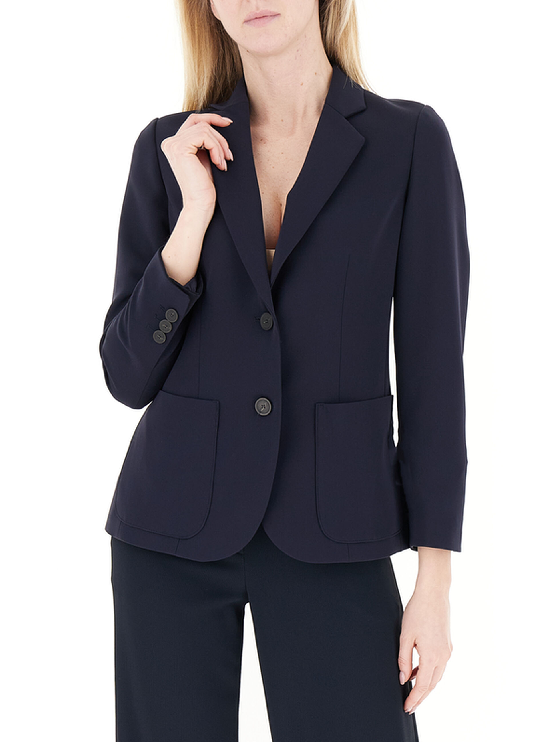 Blazer monopetto BLU SCURO 42