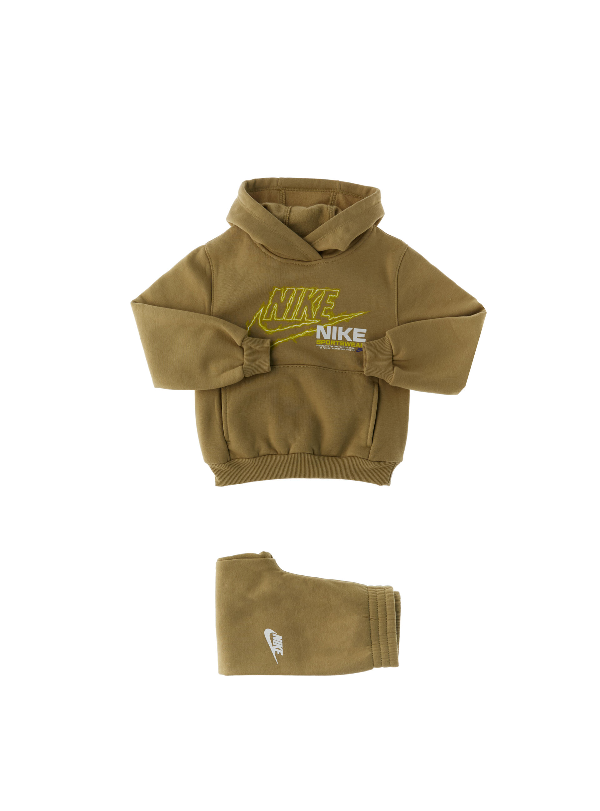 Nike Tuta felpata CAMMELLO 2-3