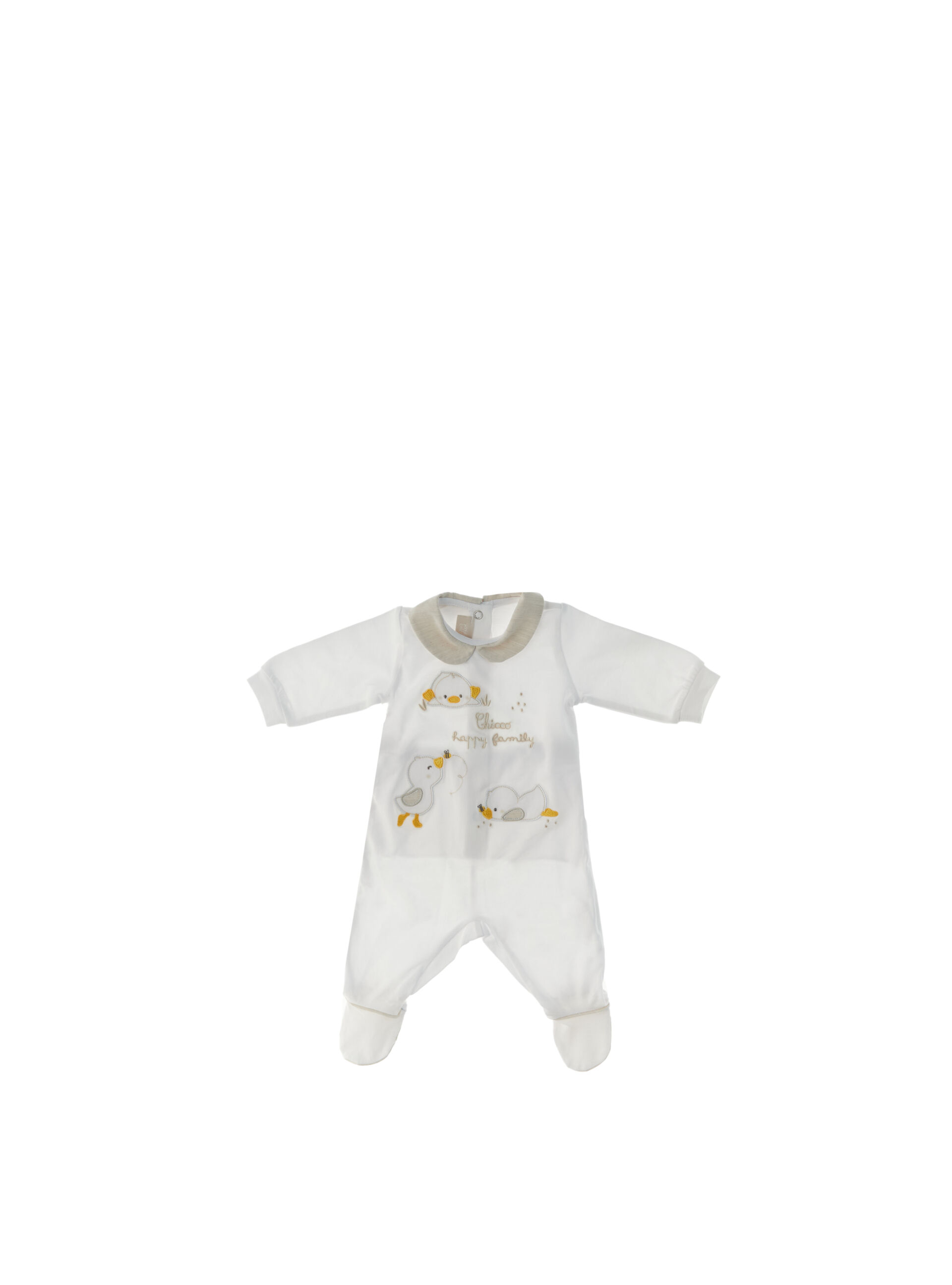 Chicco Tutina in cotone PANNA