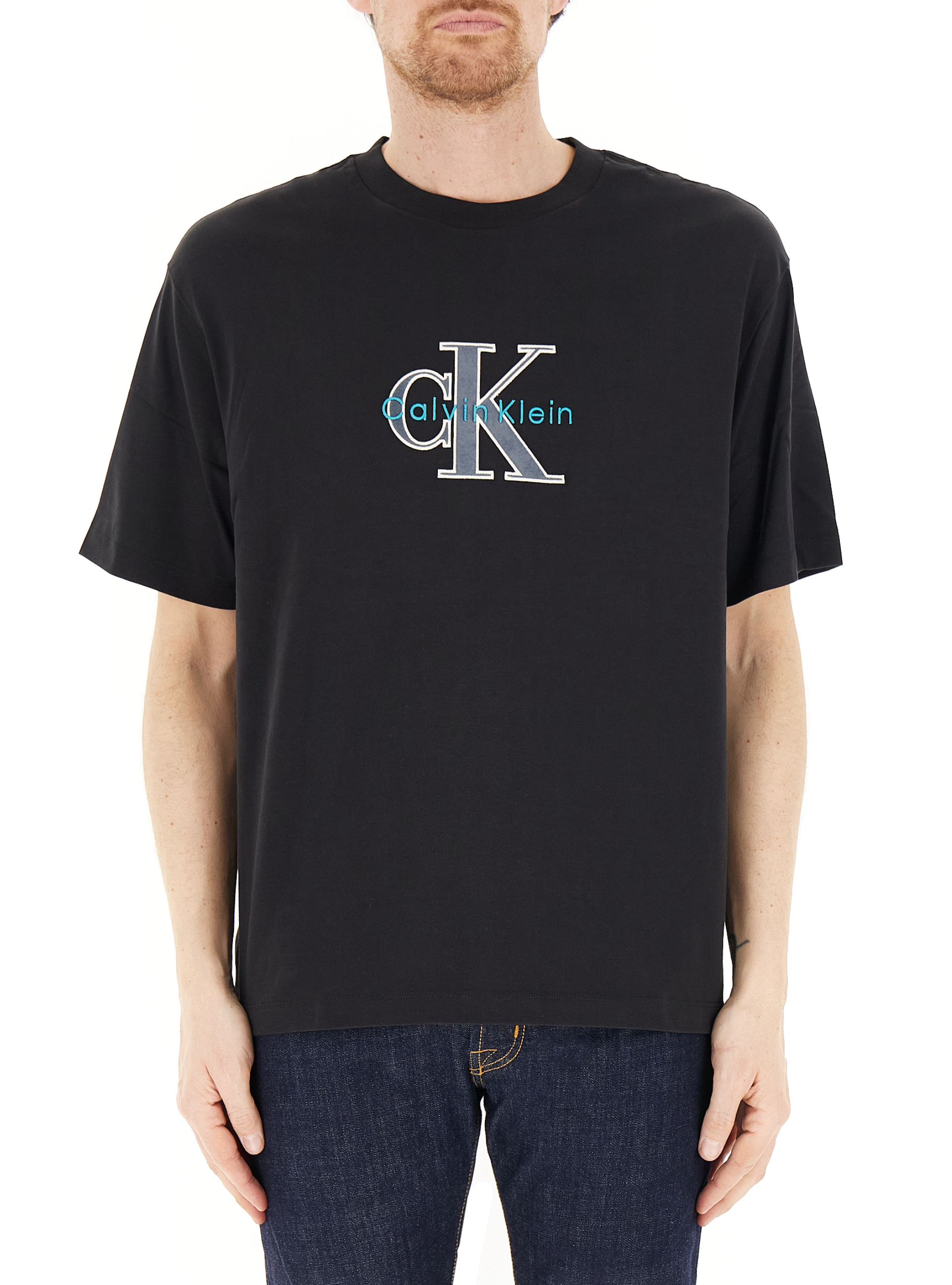 T-shirt in cotone NERO