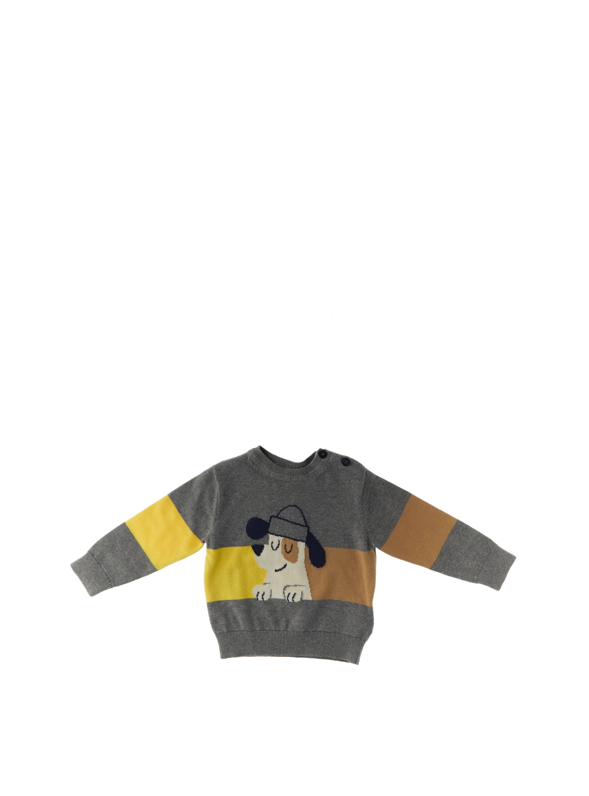 Maglione maniche lunghe GRIGIO 5A