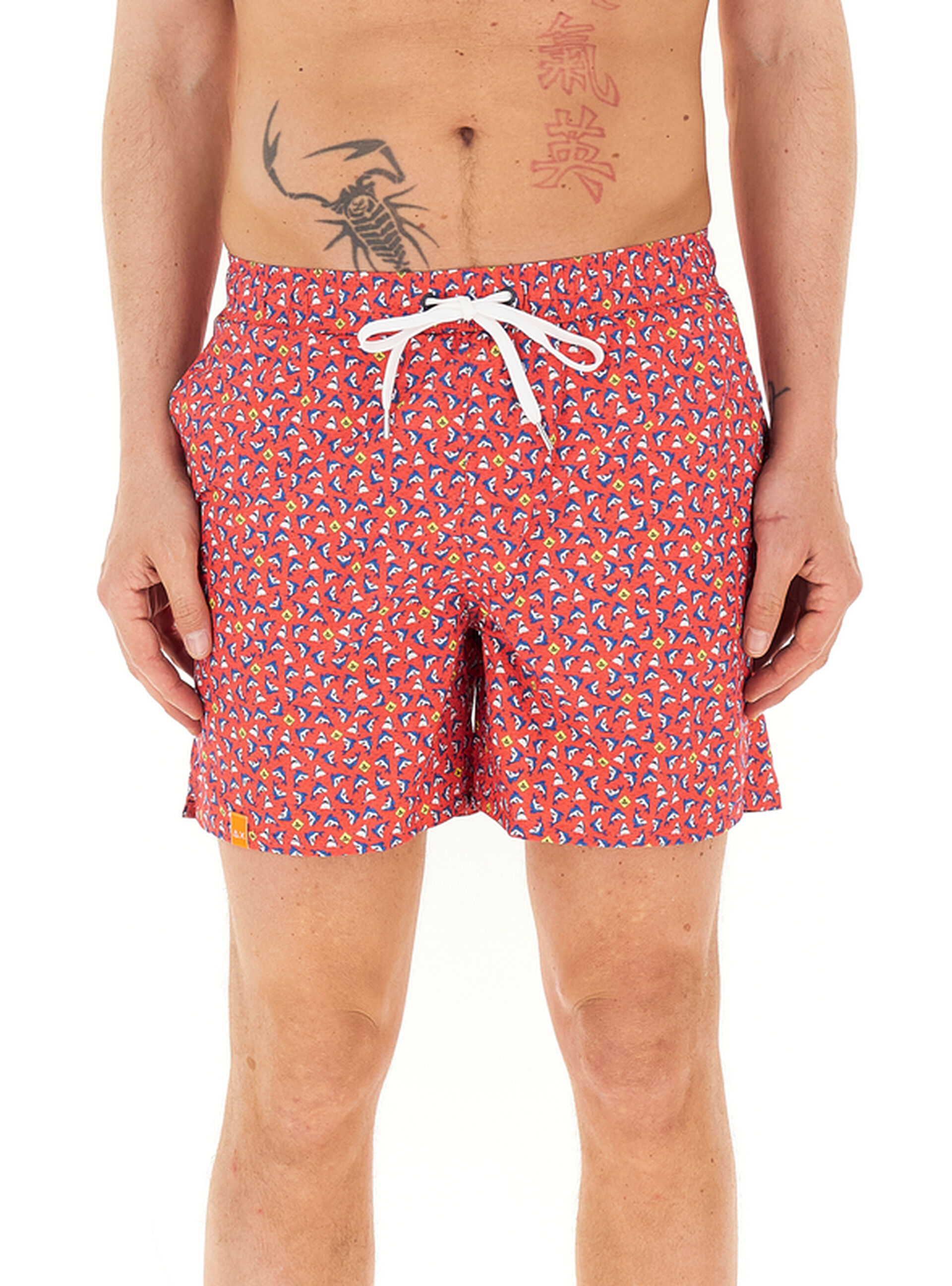 SUN68 Shorts da bagno CORALLO