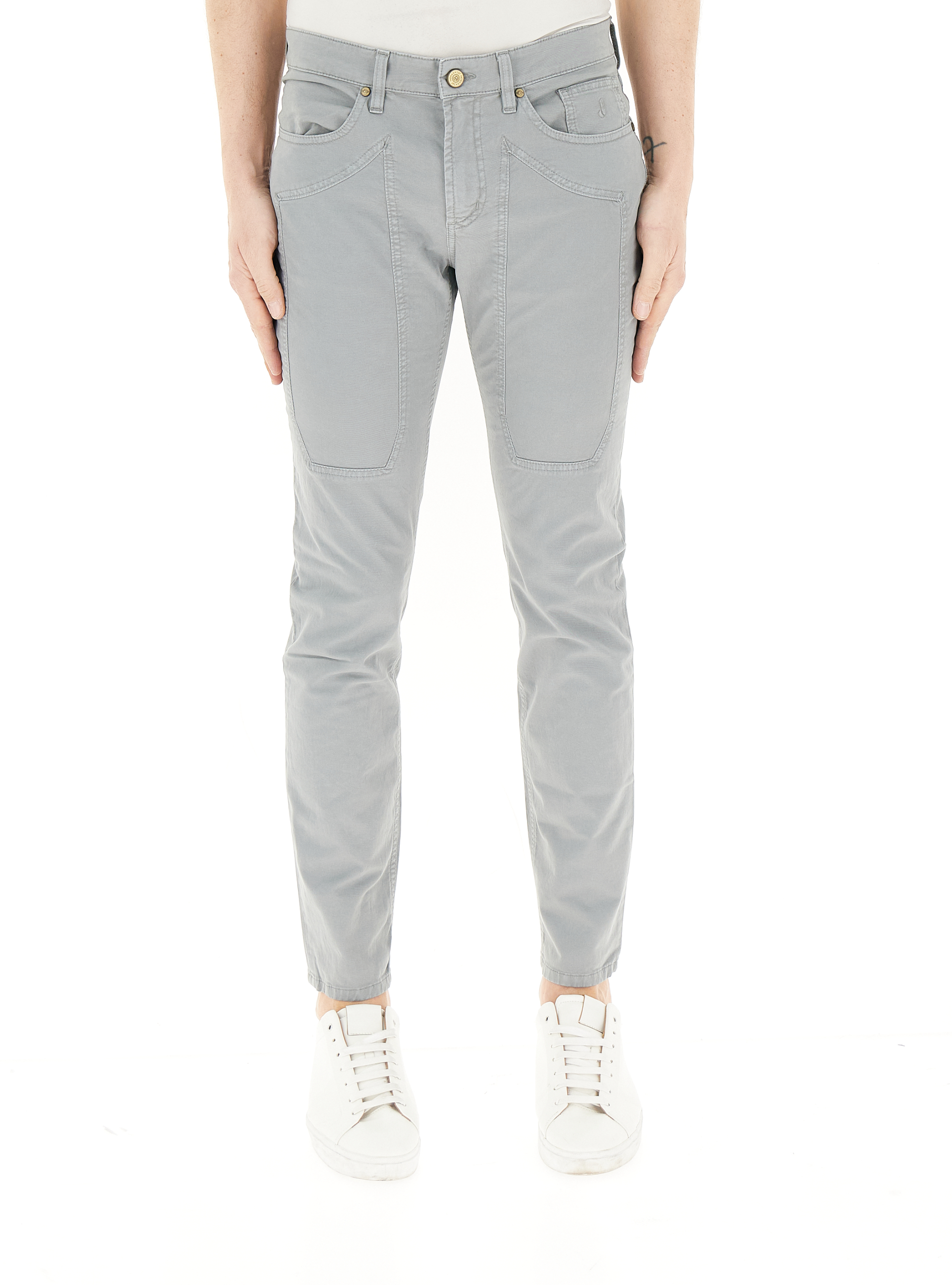 Pantalone slim GRIGIO CHIARO 34