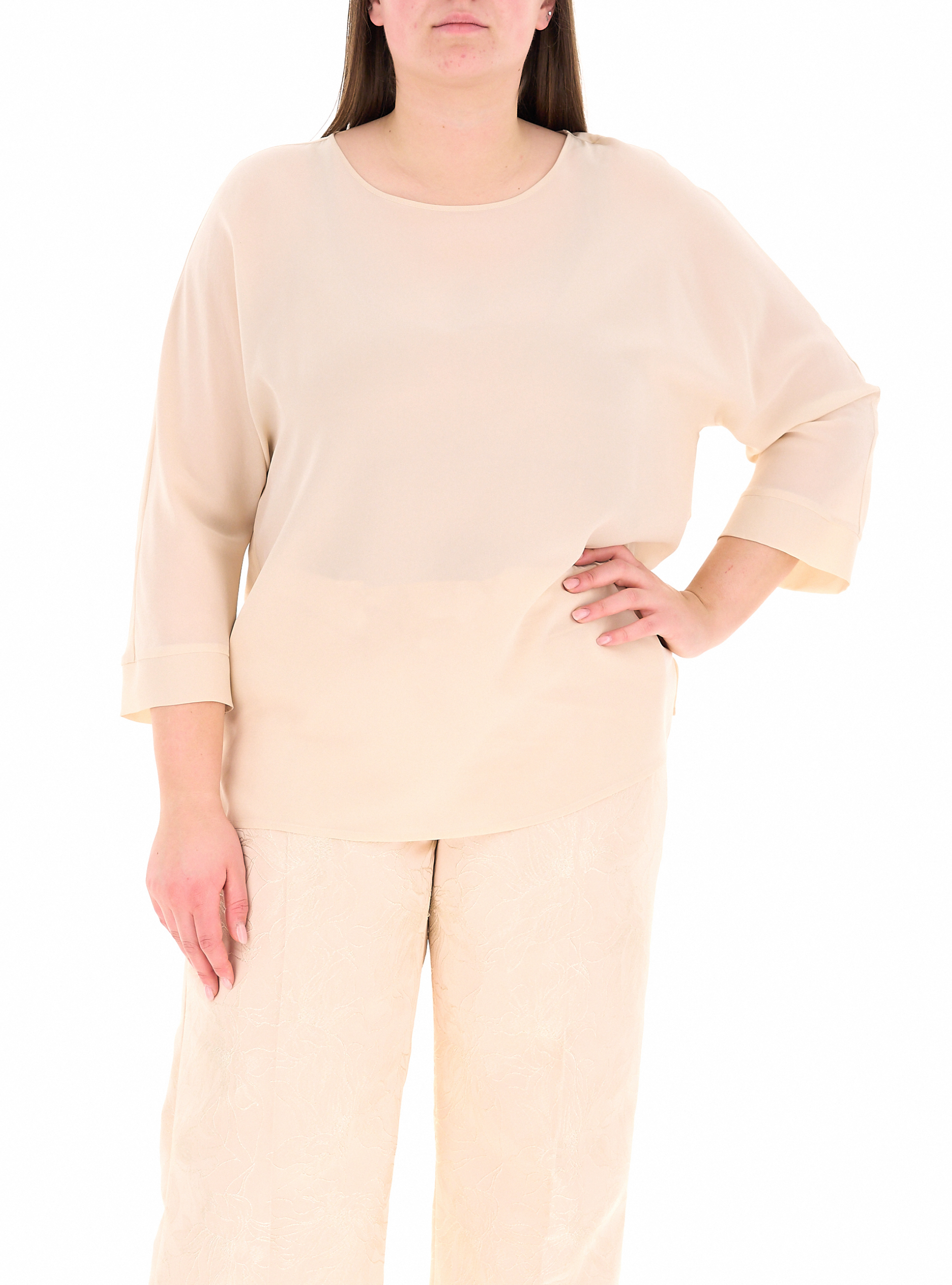 ELENA MIRO' Blusa in seta CIPRIA L