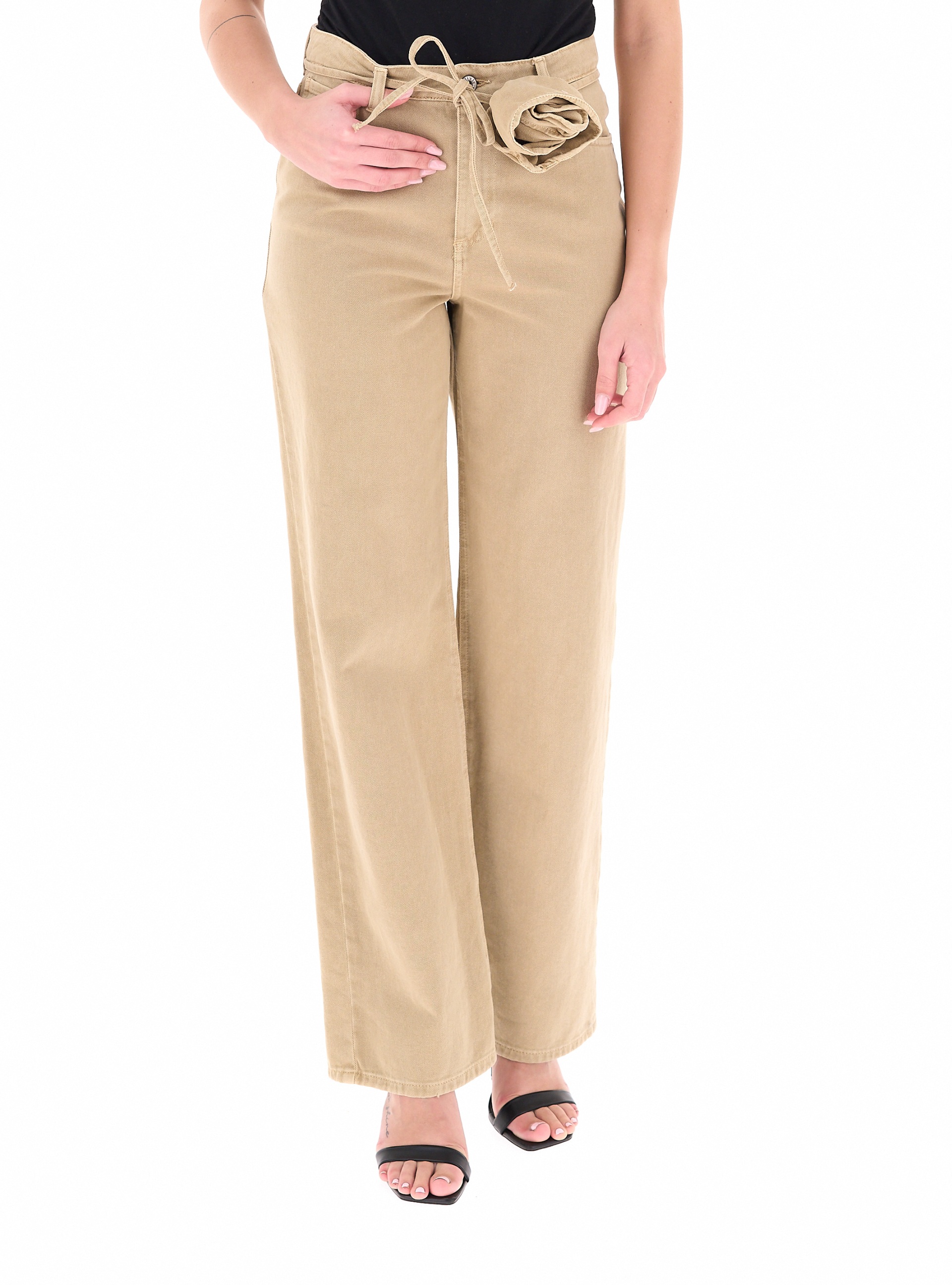 Dixie Jeans in cotone SABBIA