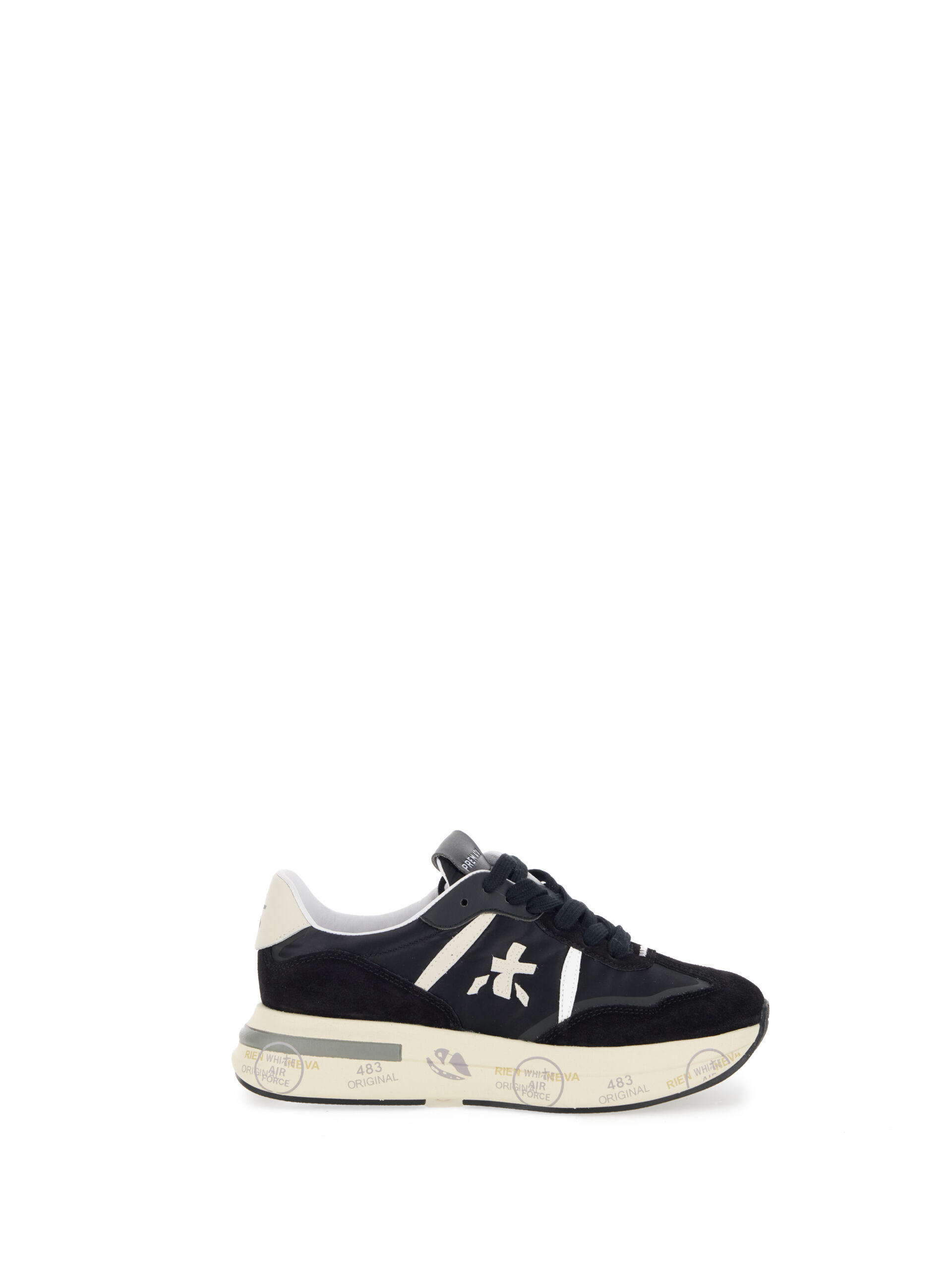 Sneakers con inserti NERO 35
