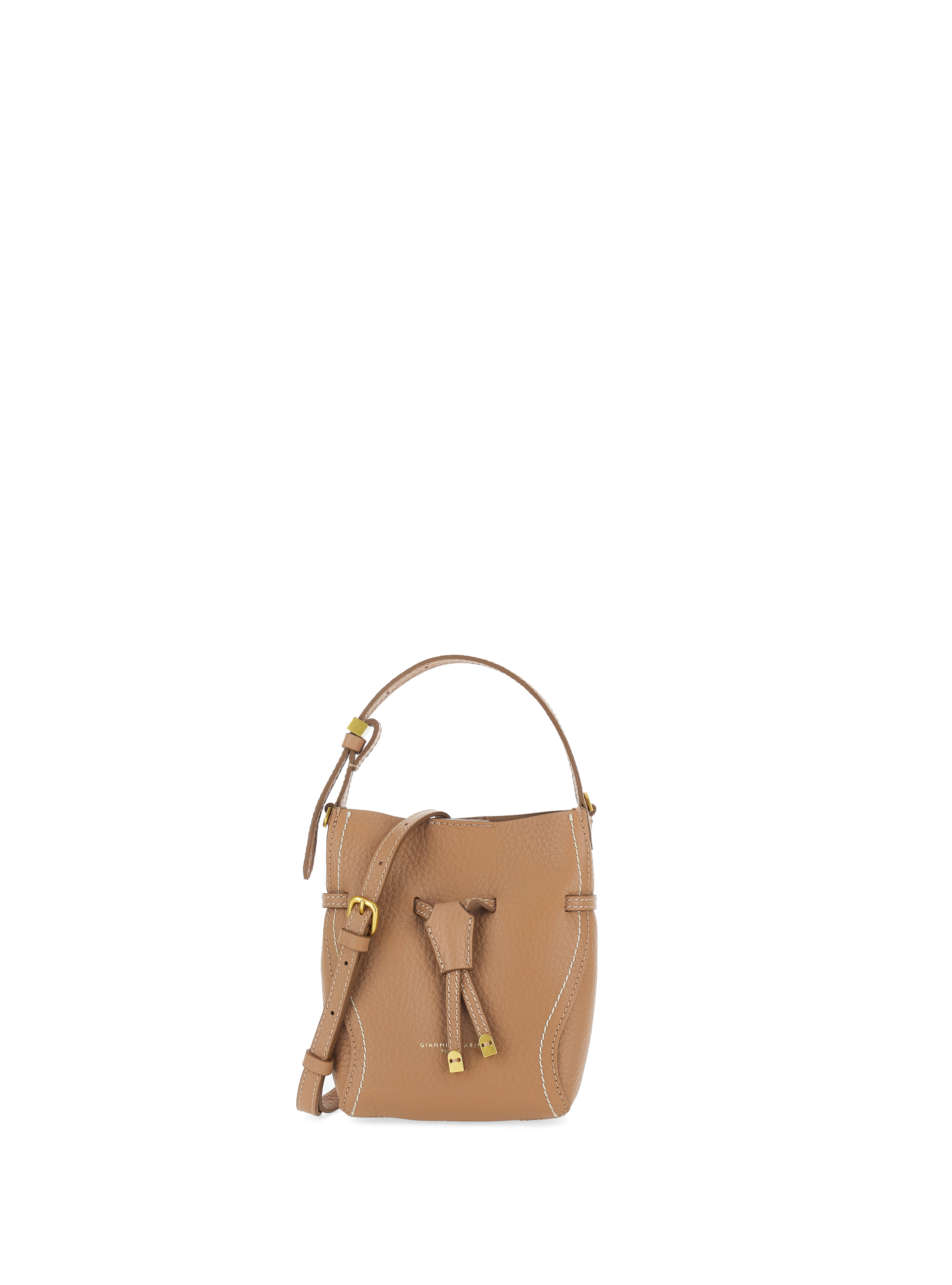 Borsa in pelle MARRONE CHIARO