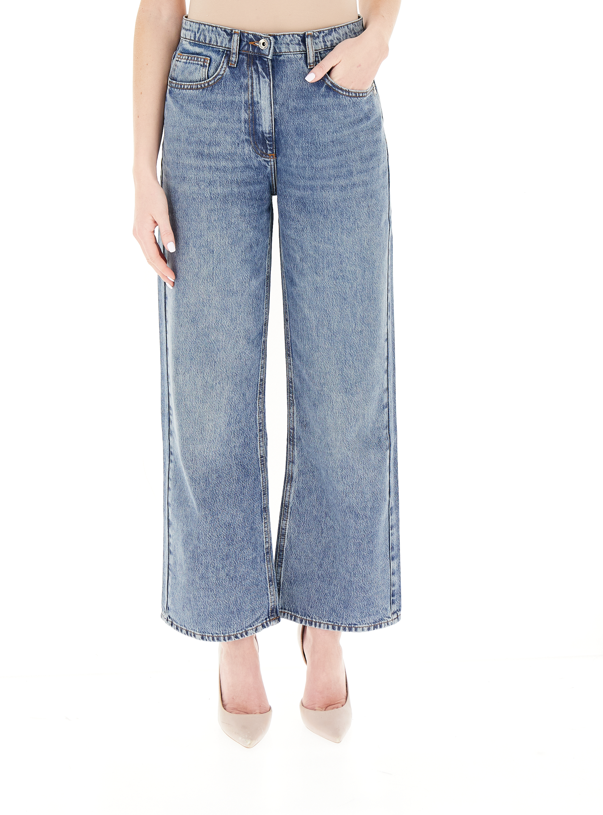 PATRIZIA PEPE Jeans flare BLU 32