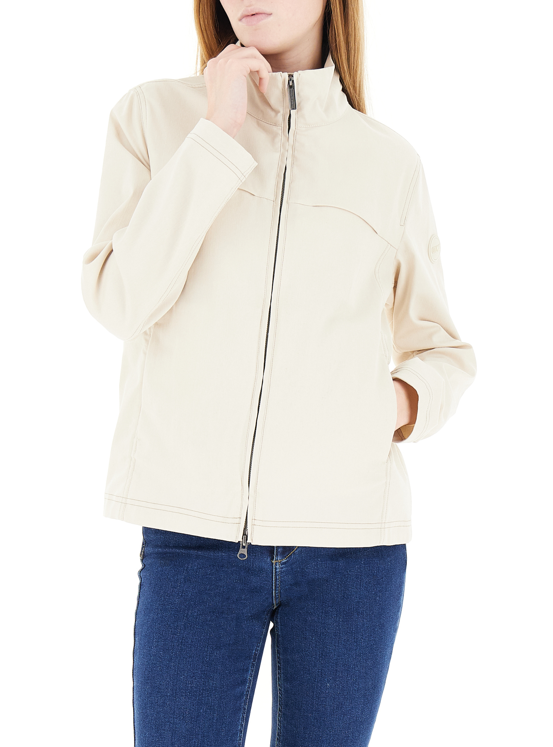 Giubbino con zip ORIGINALS AVORIO 42