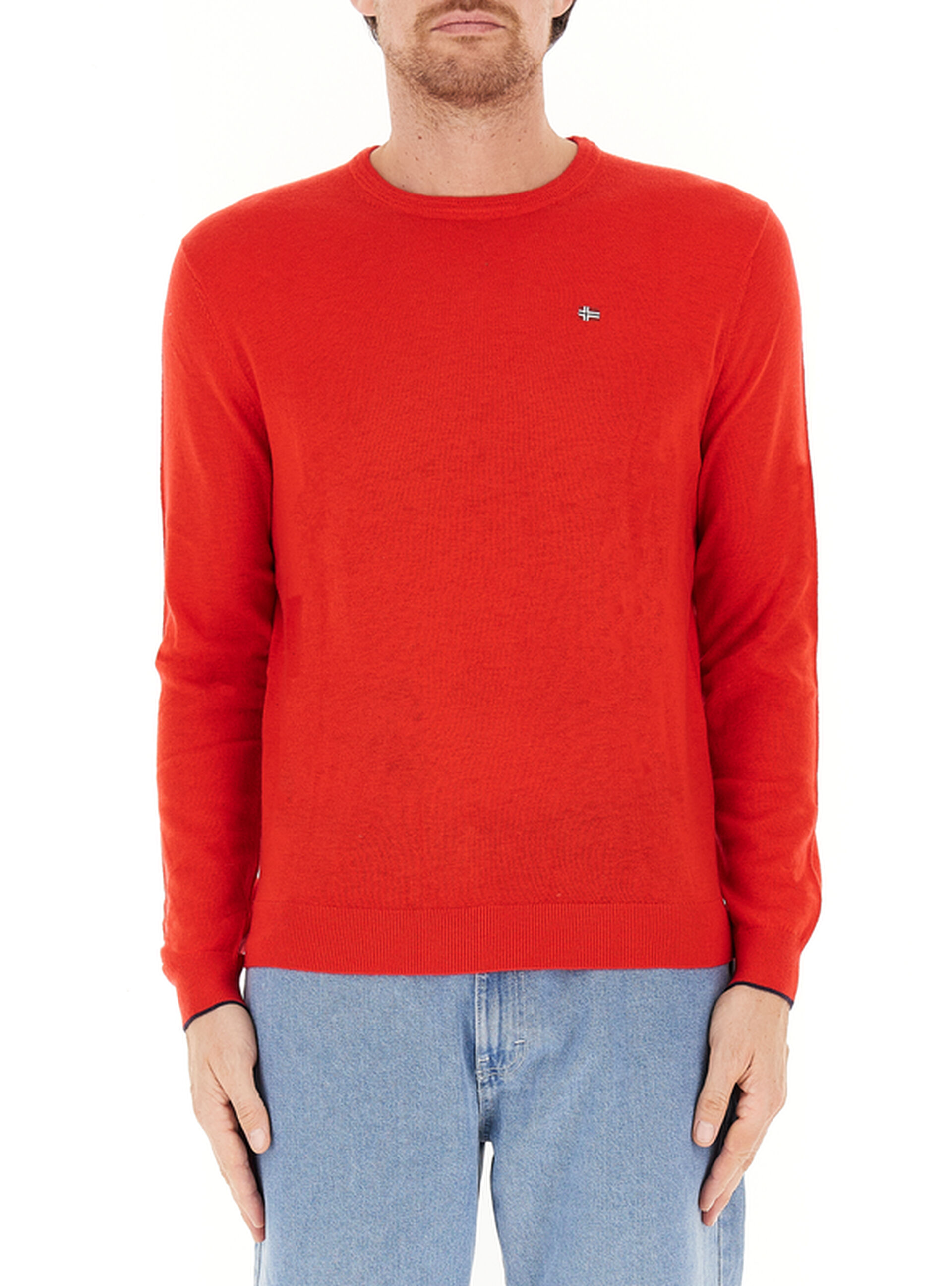 Napapijri Maglione in lana ROSSO M