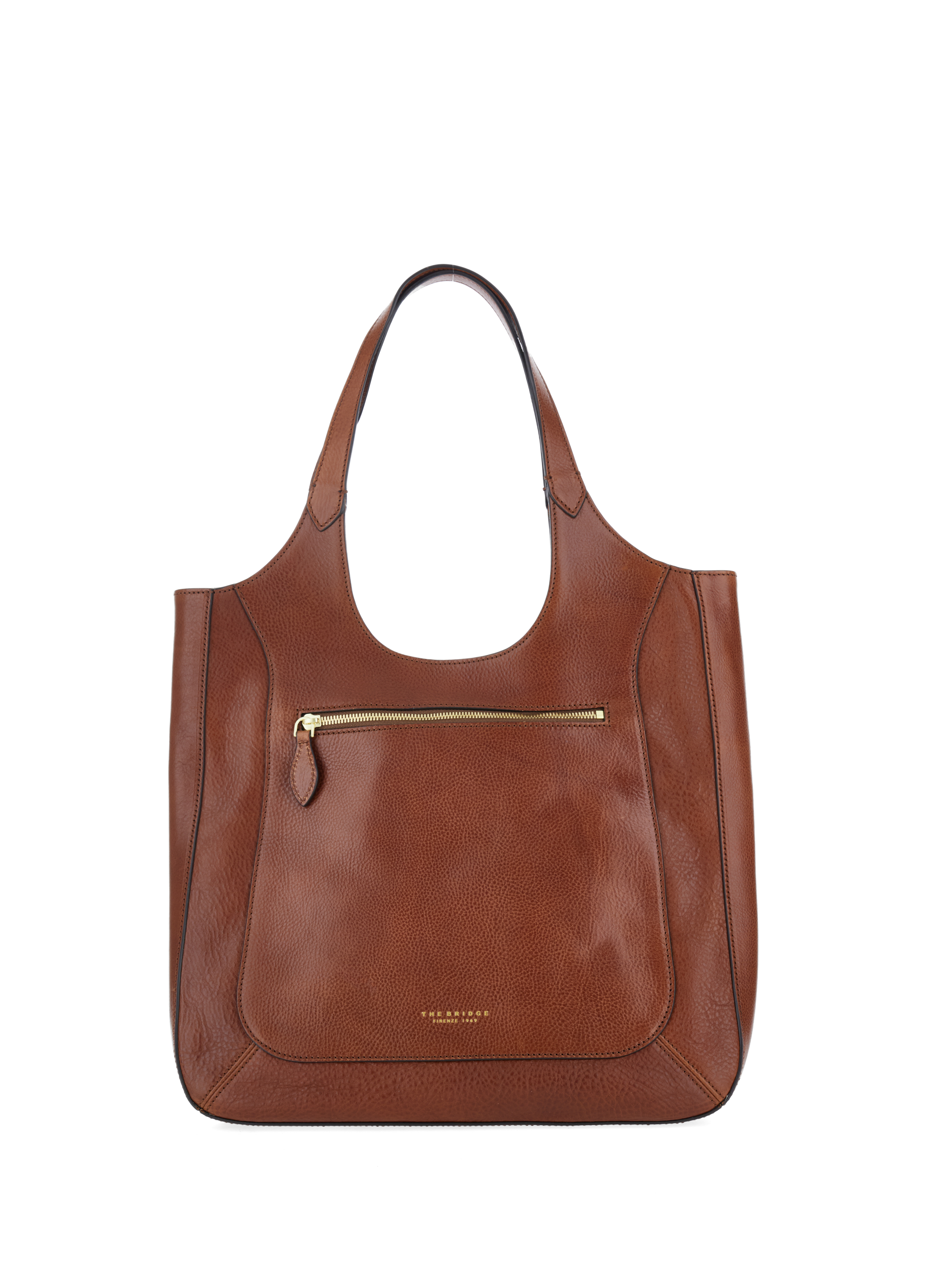The Bridge Borsa in pelle MARRONE