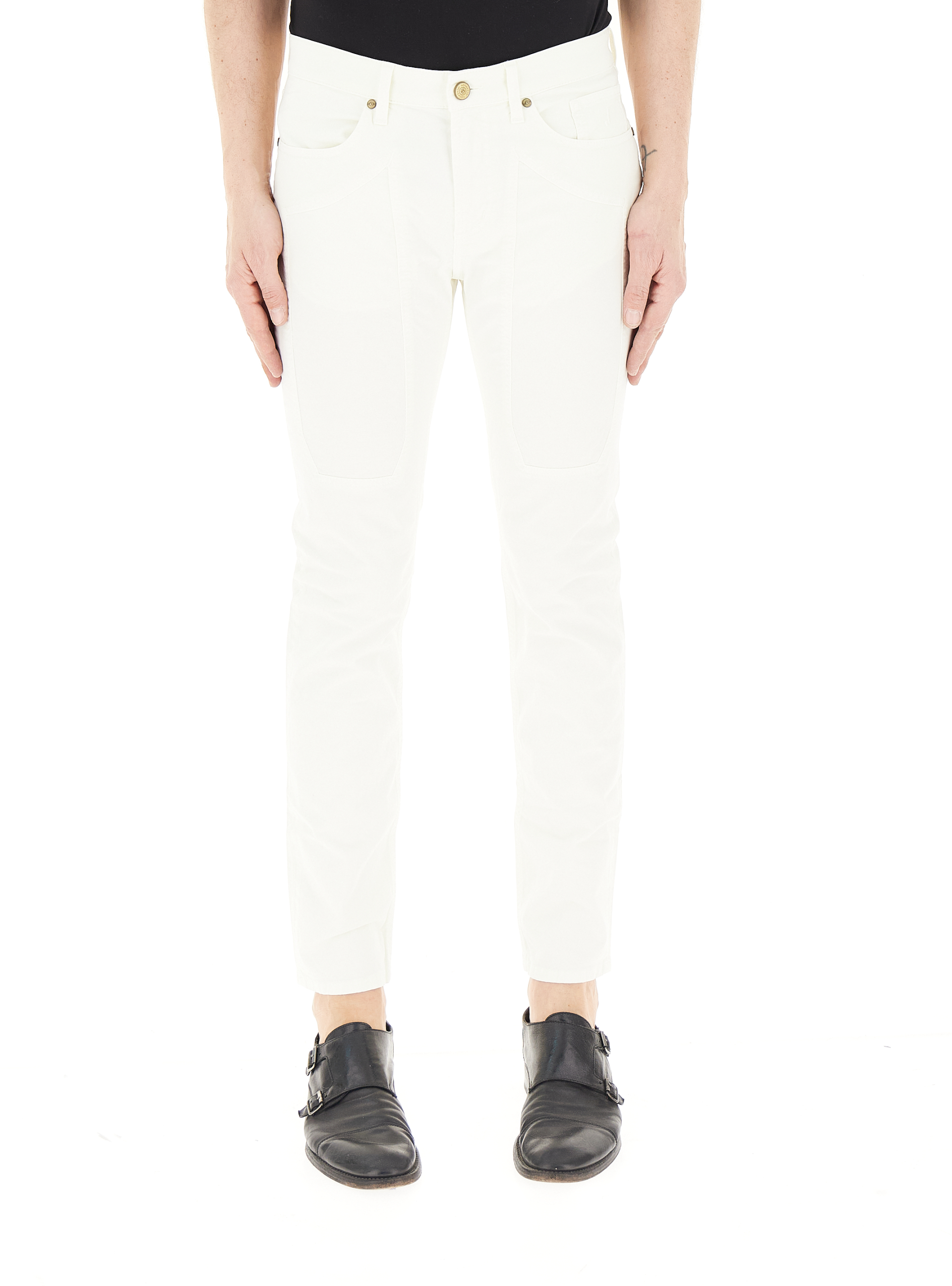 JECKERSON Pantalone slim PANNA 32