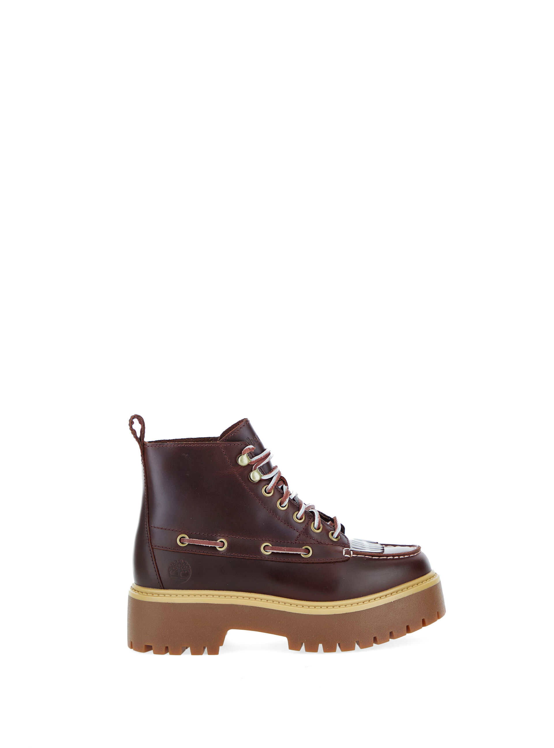 Polacchini in pelle MARRONE