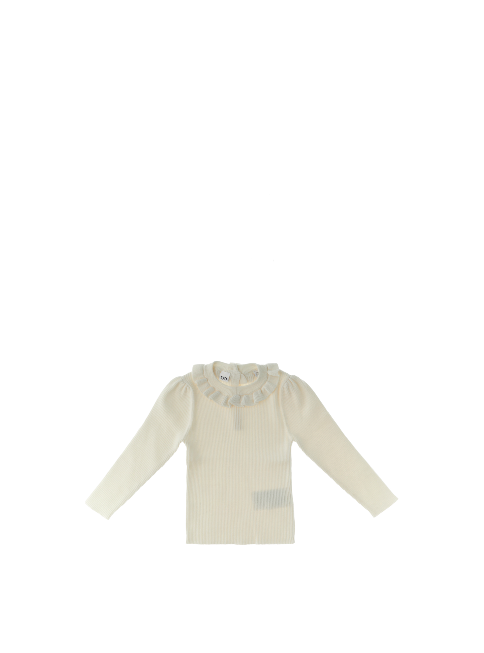 IDO Maglia a costine BURRO