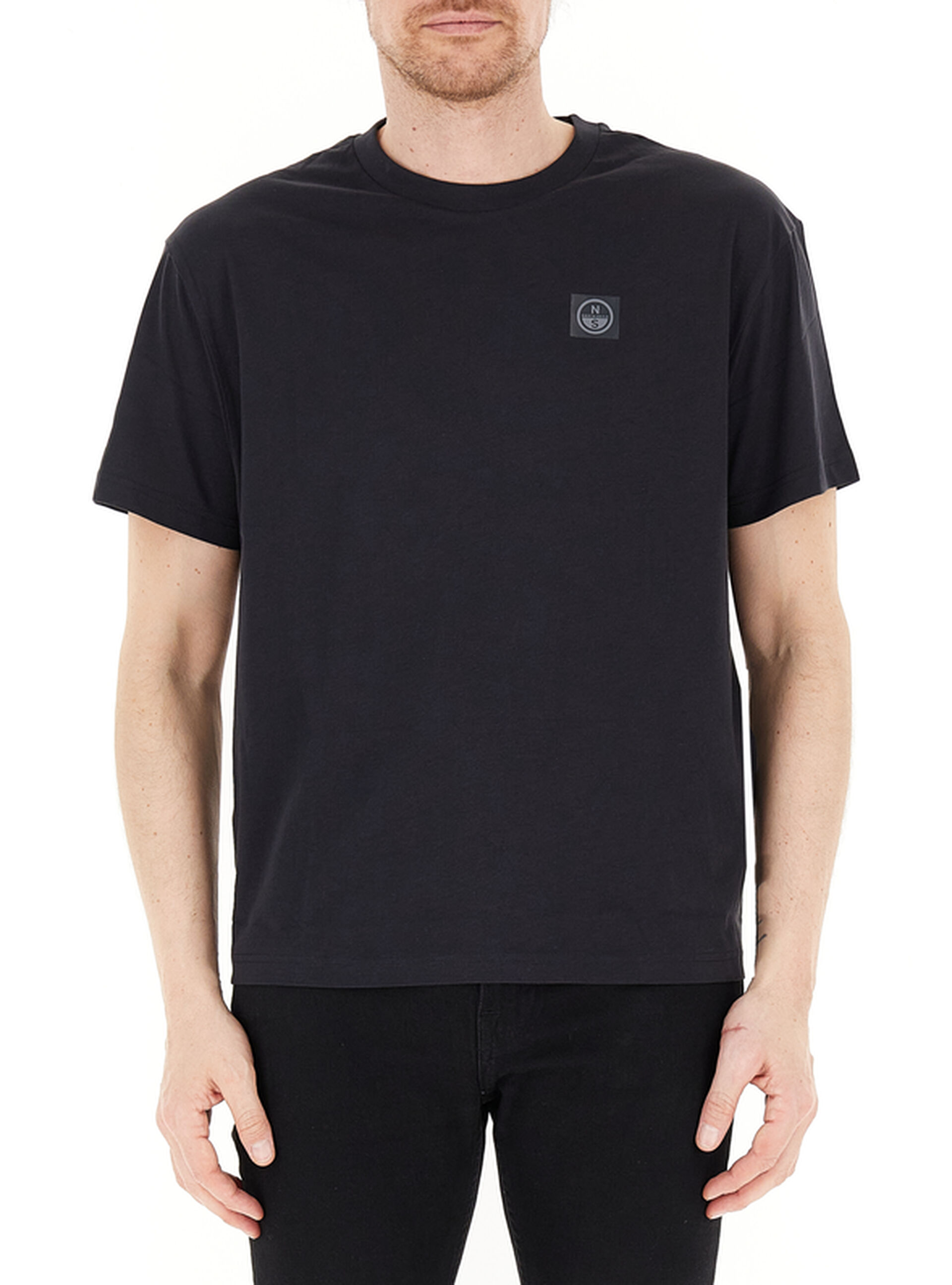 North Sails T-shirt girocollo NERO
