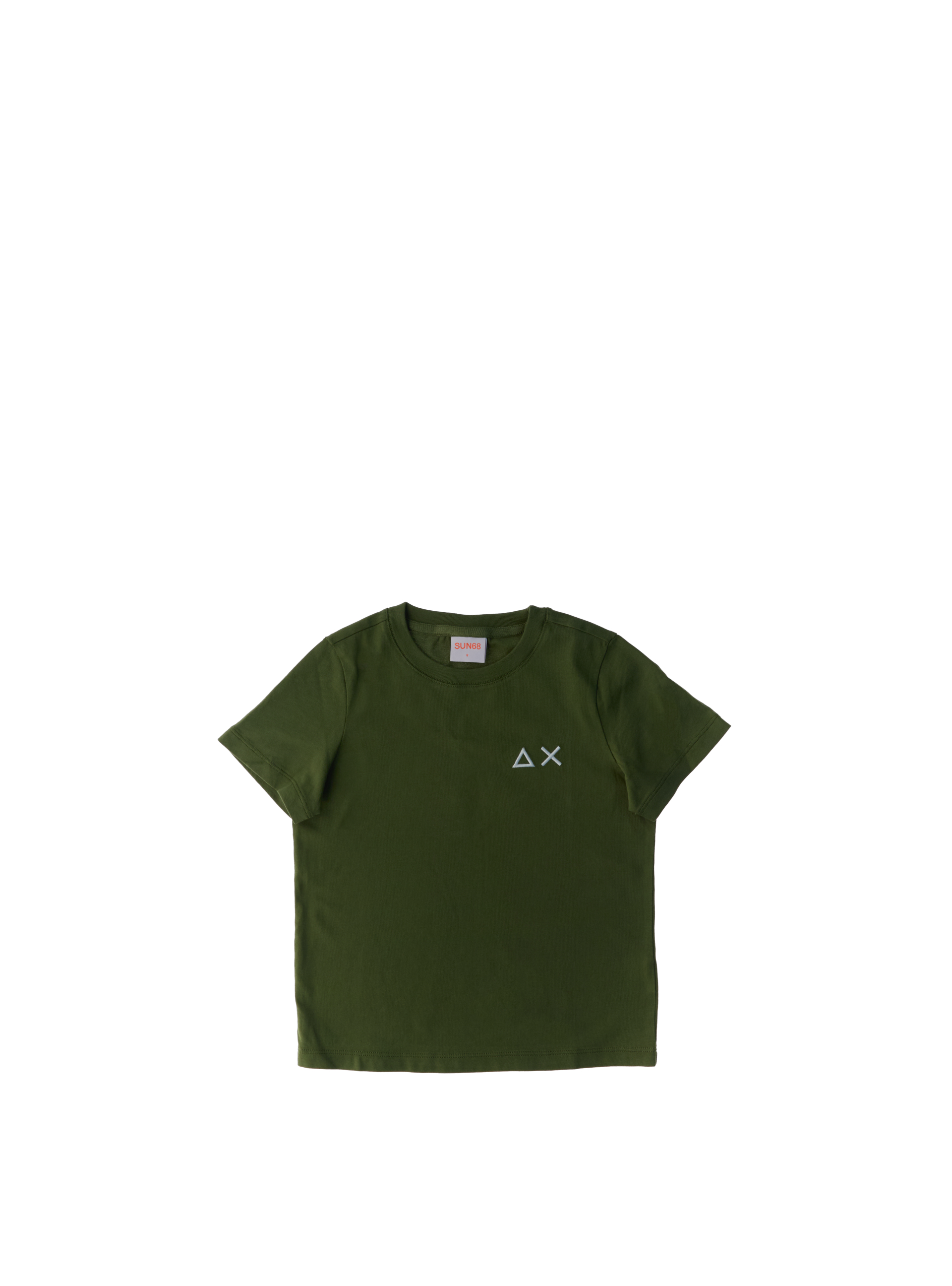 T-shirt girocollo VERDE OLIVA 12A