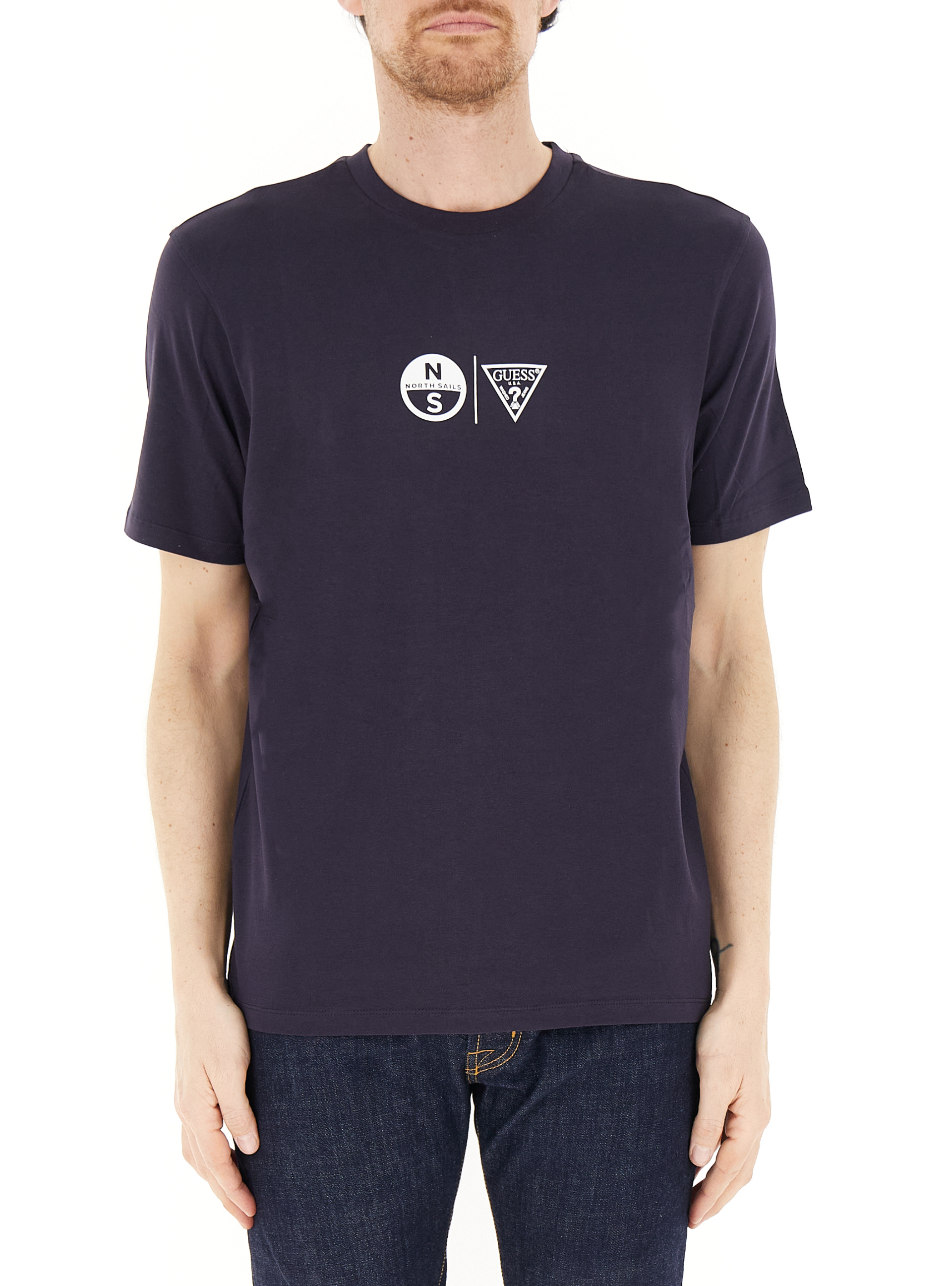 T-shirt girocollo BLU NAVY