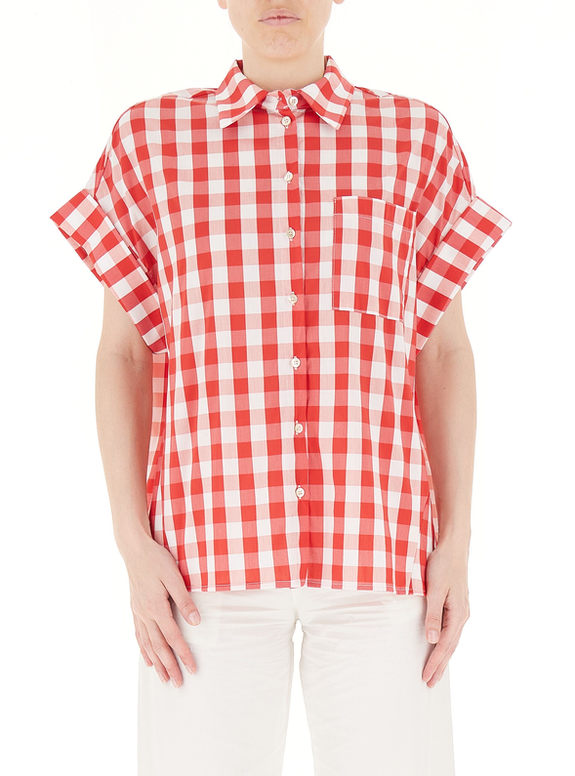 Dixie Camicia maniche corte ROSSO