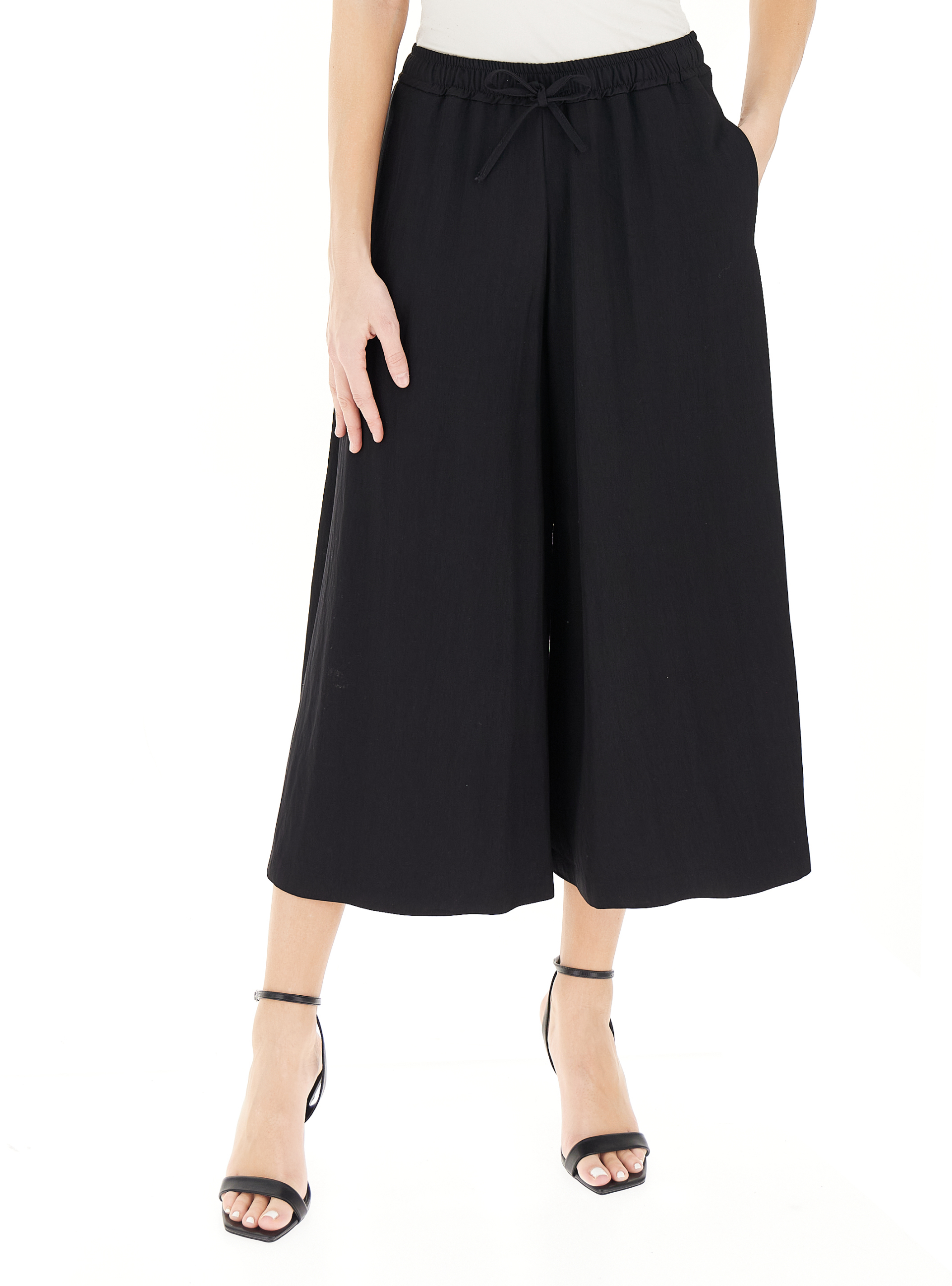 KOCCA Pantalone wide leg NERO
