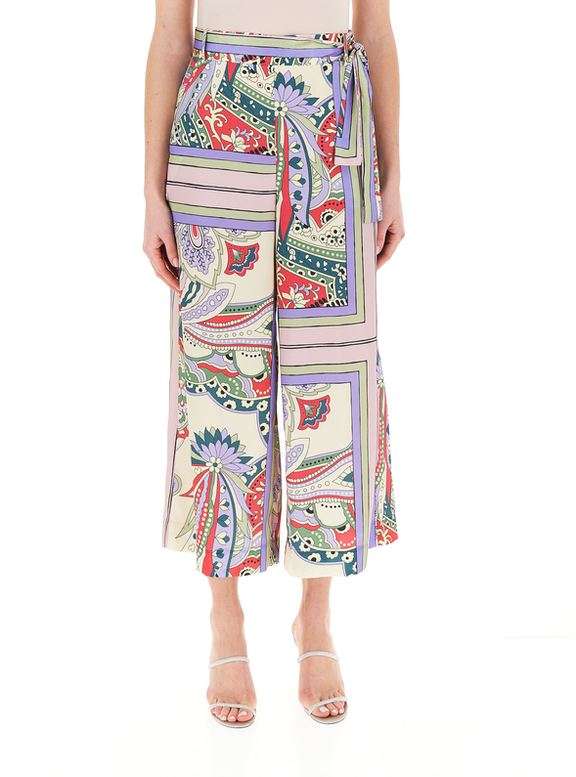 Pantalone svasato LIU JEANS MULTICOLOR