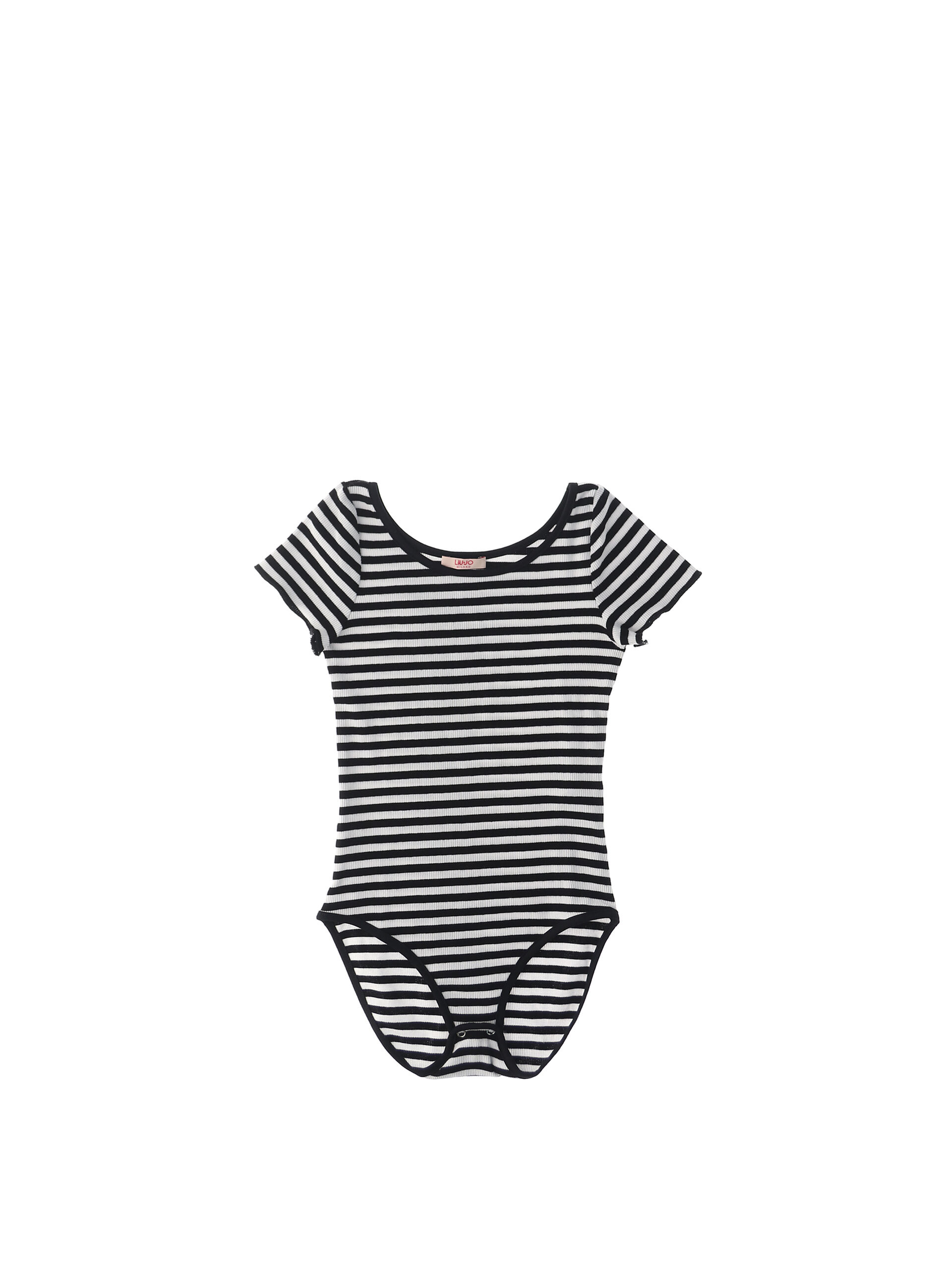 LIU JO Body a costine JUNIOR NERO