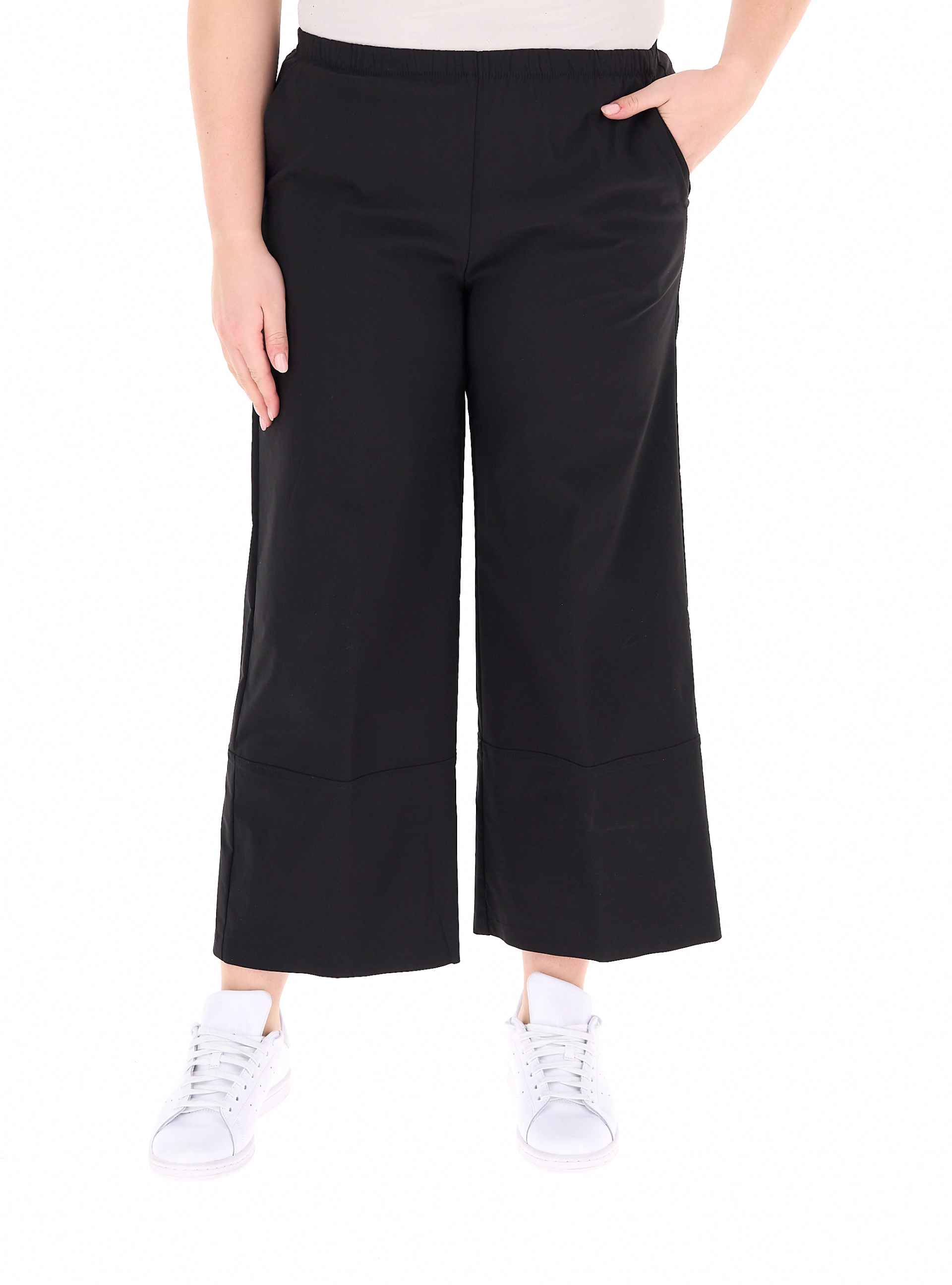 JURERE Pantalone wide leg NERO