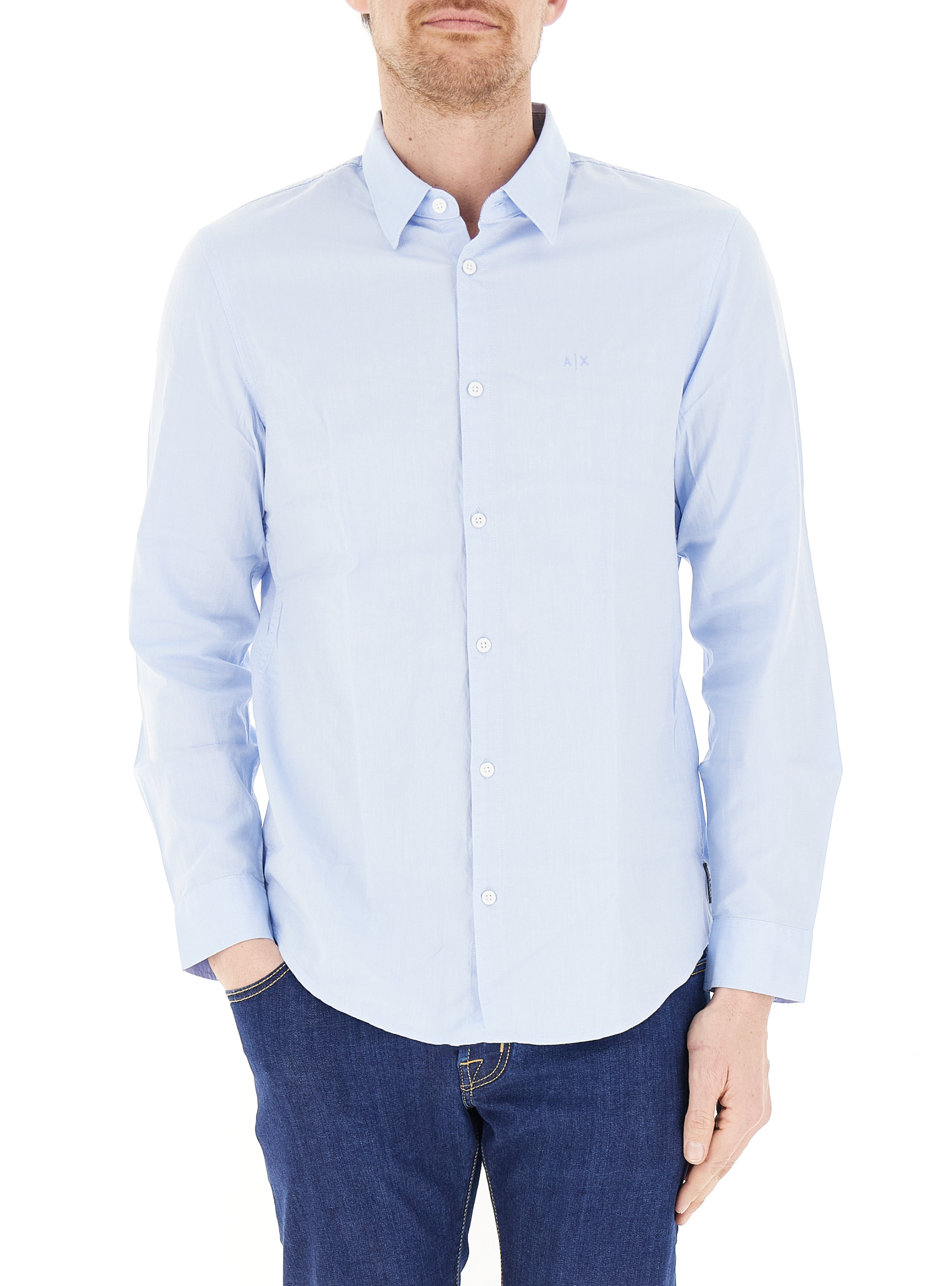 Camicia slim AZZURRO CHIARO