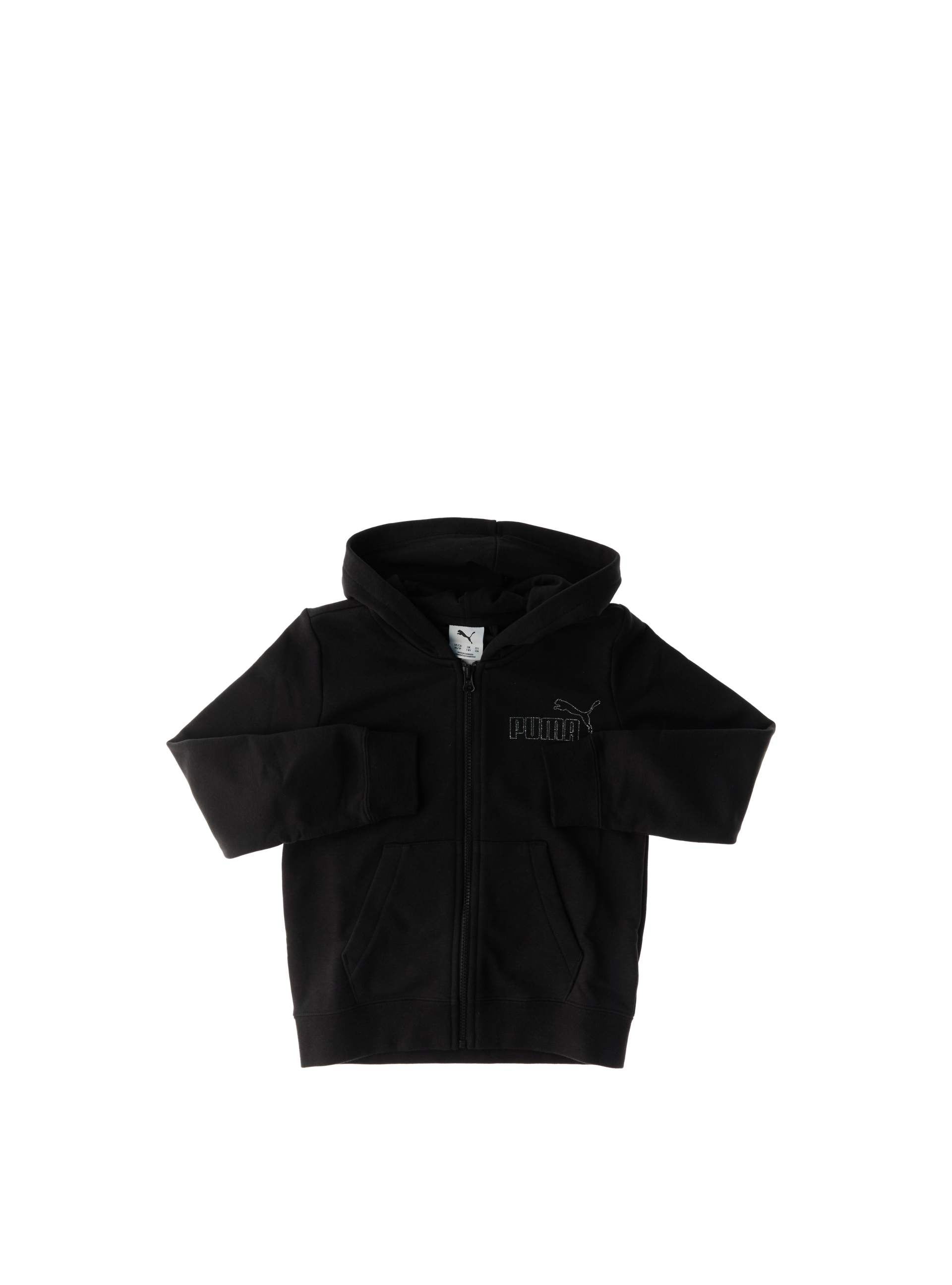 Puma Felpa con zip NERO