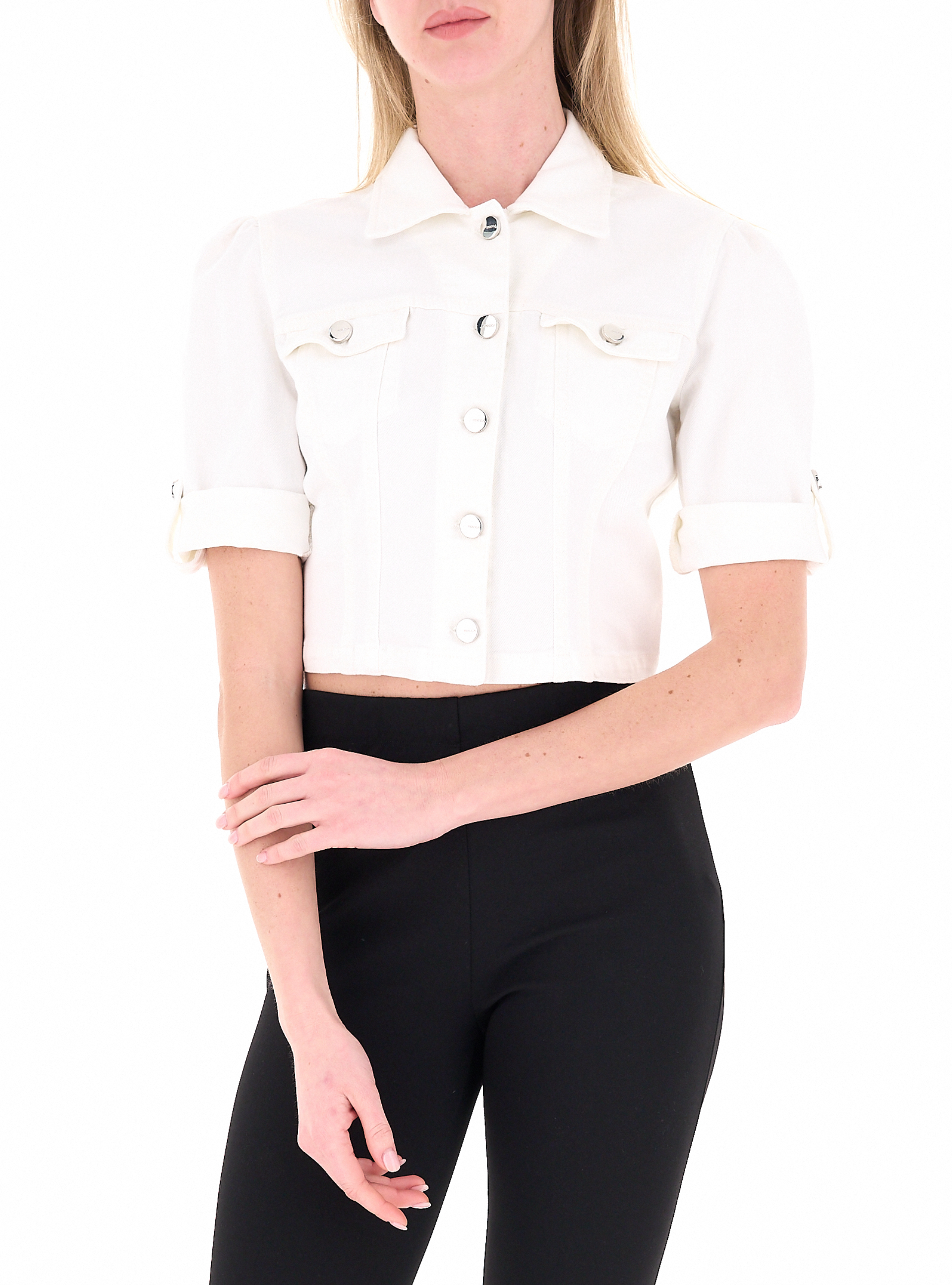 KOCCA Giacca in jeans PANNA