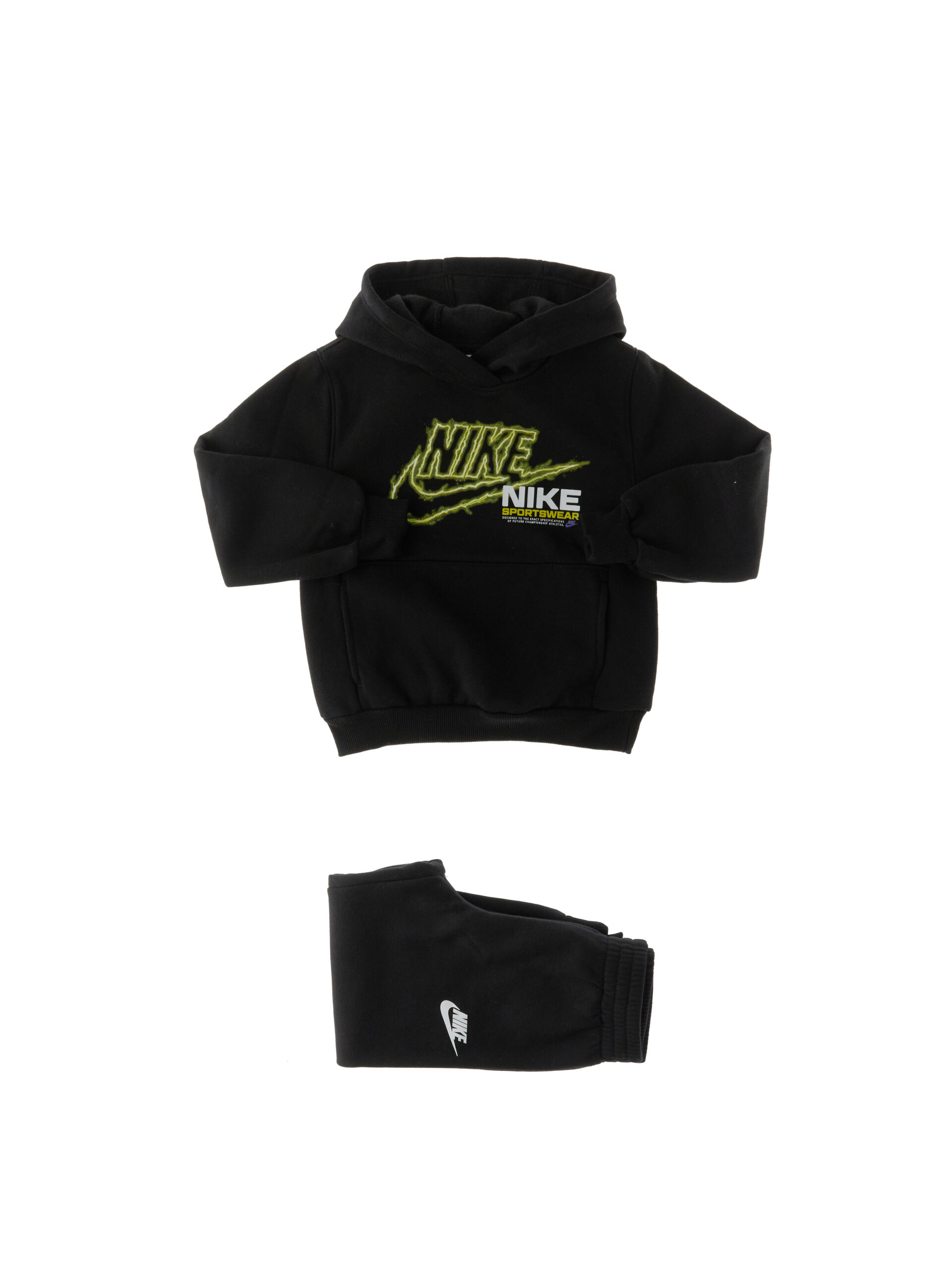 Nike Tuta felpata NERO